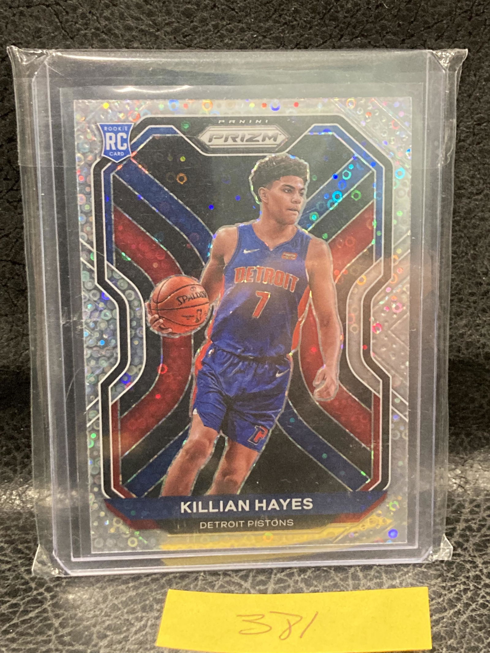 Killian Hayes2020/21 Prizm Fast Break Silver Disco Rc Rookie Sp Pistons #270 (1 of 2)