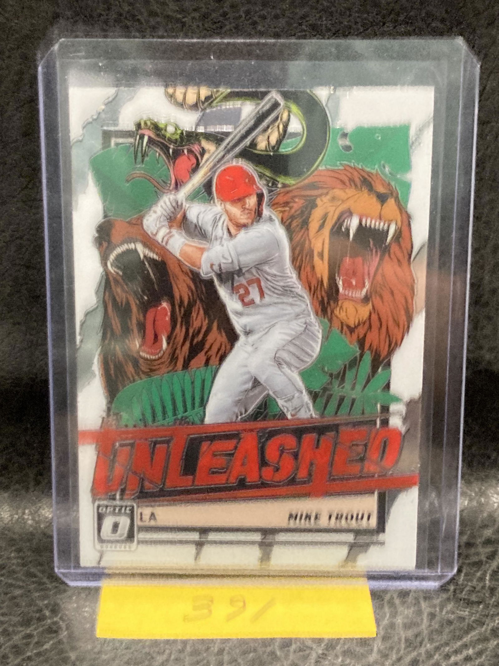Mike Trout 2021 Donruss Optic Unleashed Sp #UNL1 Los Angeles Angels (1 of 2)
