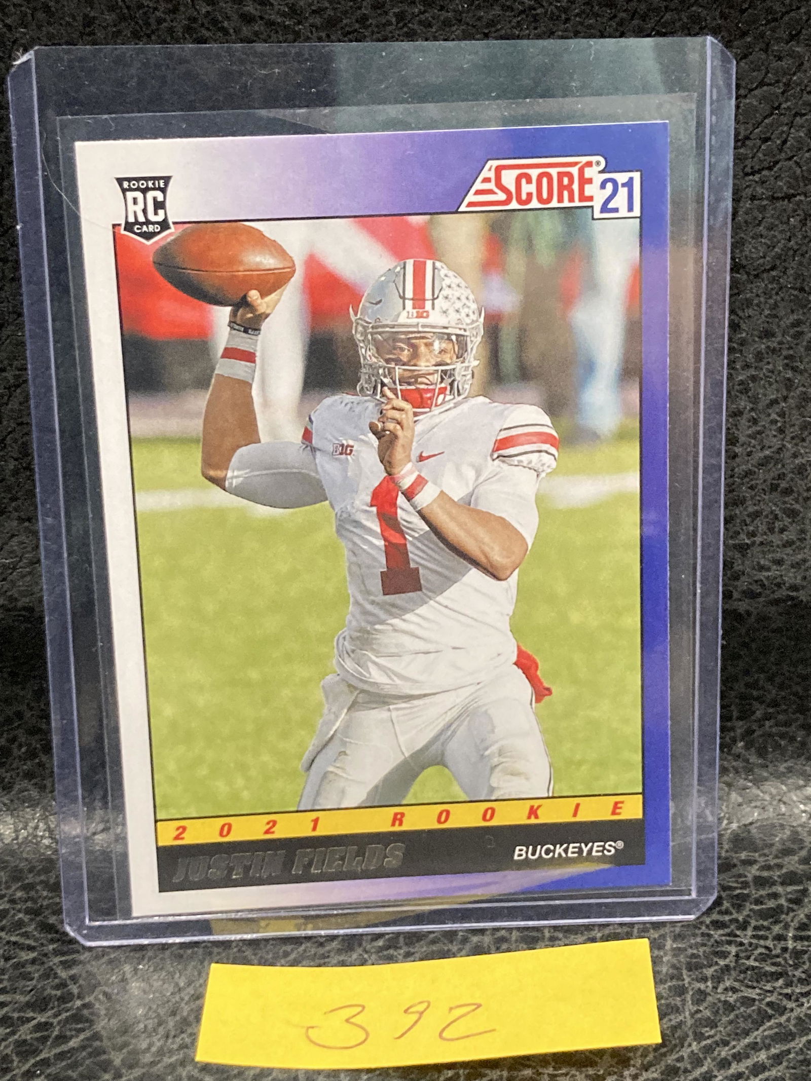 Justin Fields 2021 Panini Score 21 Rookie Card Buckeyes No.Tb2 (1 of 2)