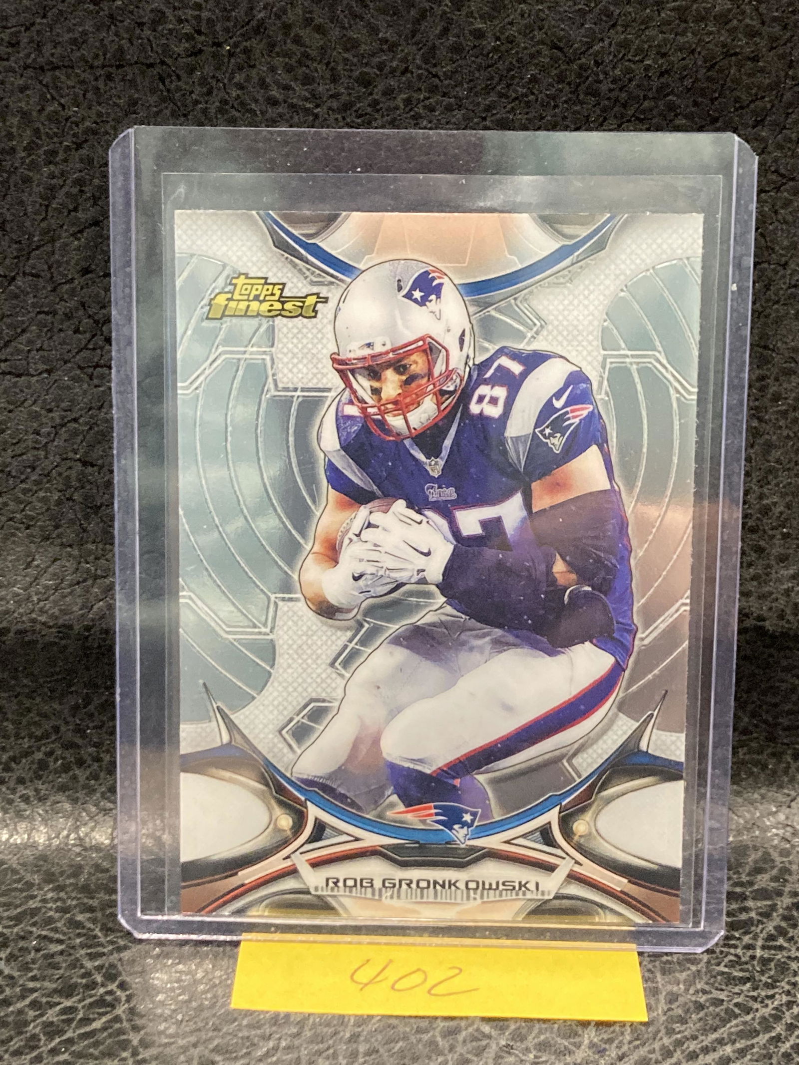 Rob Gronkowski 2015 Topps Finest Football #73 New England Patriots (1 of 2)