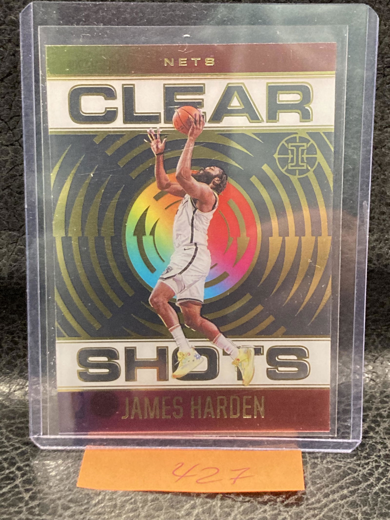 James Harden 2020-21 Illusons Clear Shots Acetate Brooklyn Nets (1 of 2)