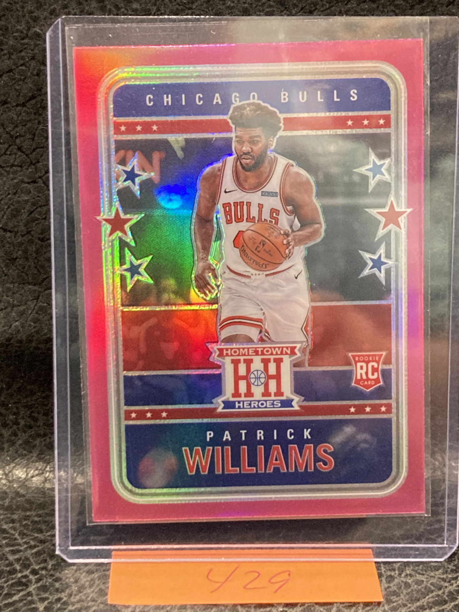 Patrick Williams 2020-21 Chronicles Hometown Heroes Pink Prizm Refractor Rookie (1 of 2)