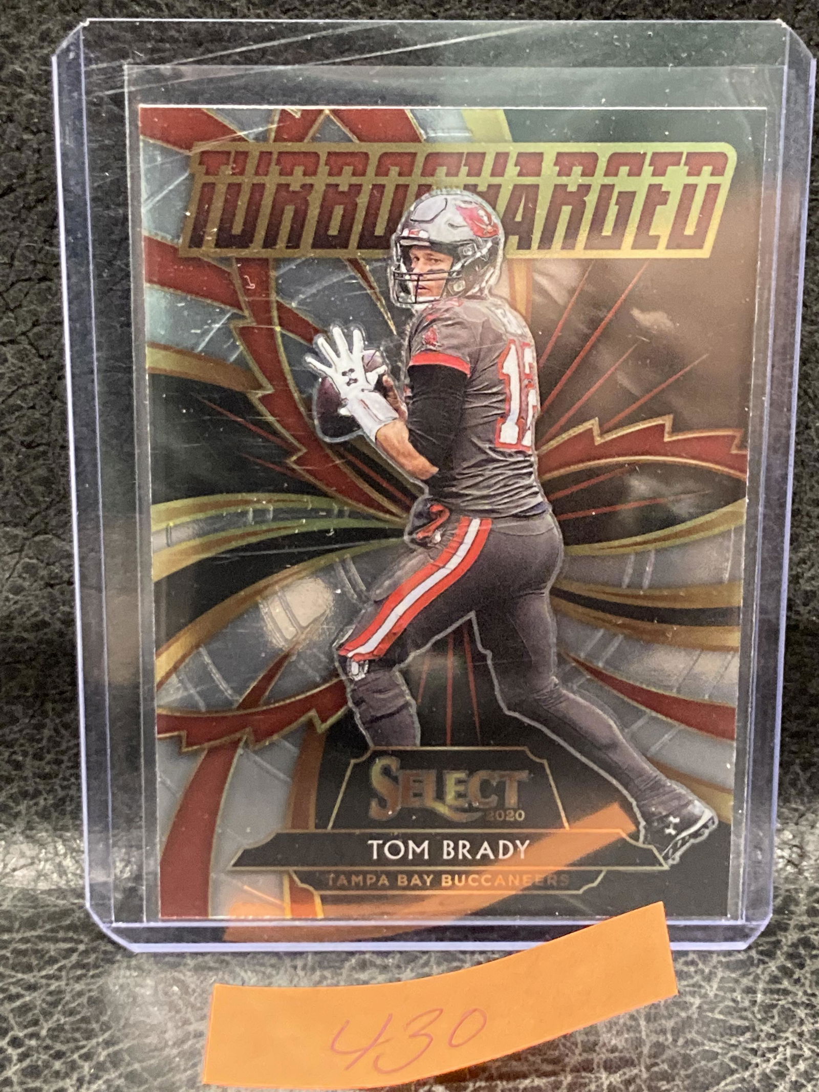 Tom Brady2020 Select Football Turbocharged Tampa Bay Buccaneers (1 of 2)