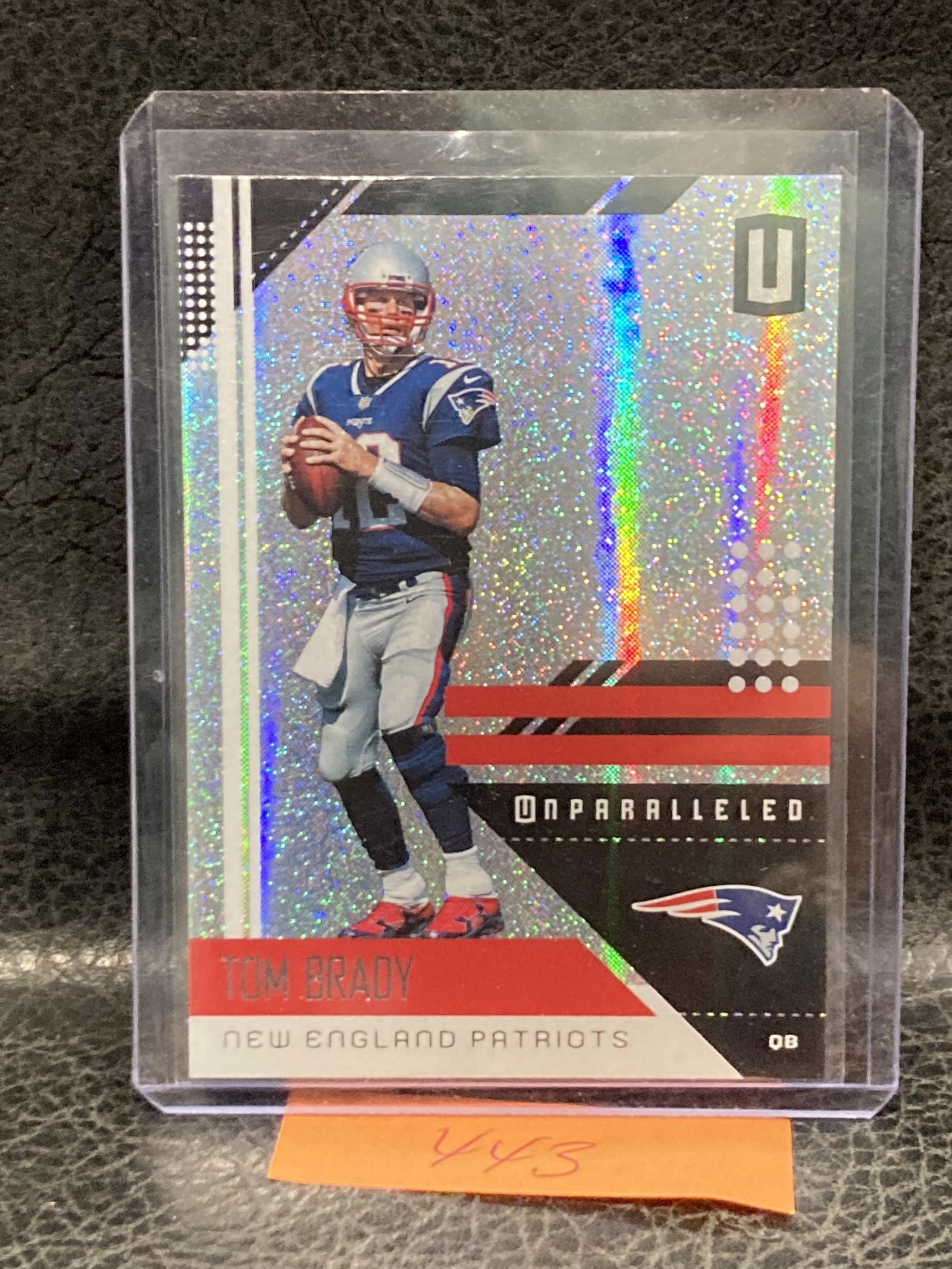 Tom Brady 2018 Panini Unparalleled #126 New England Patriots (1 of 2)