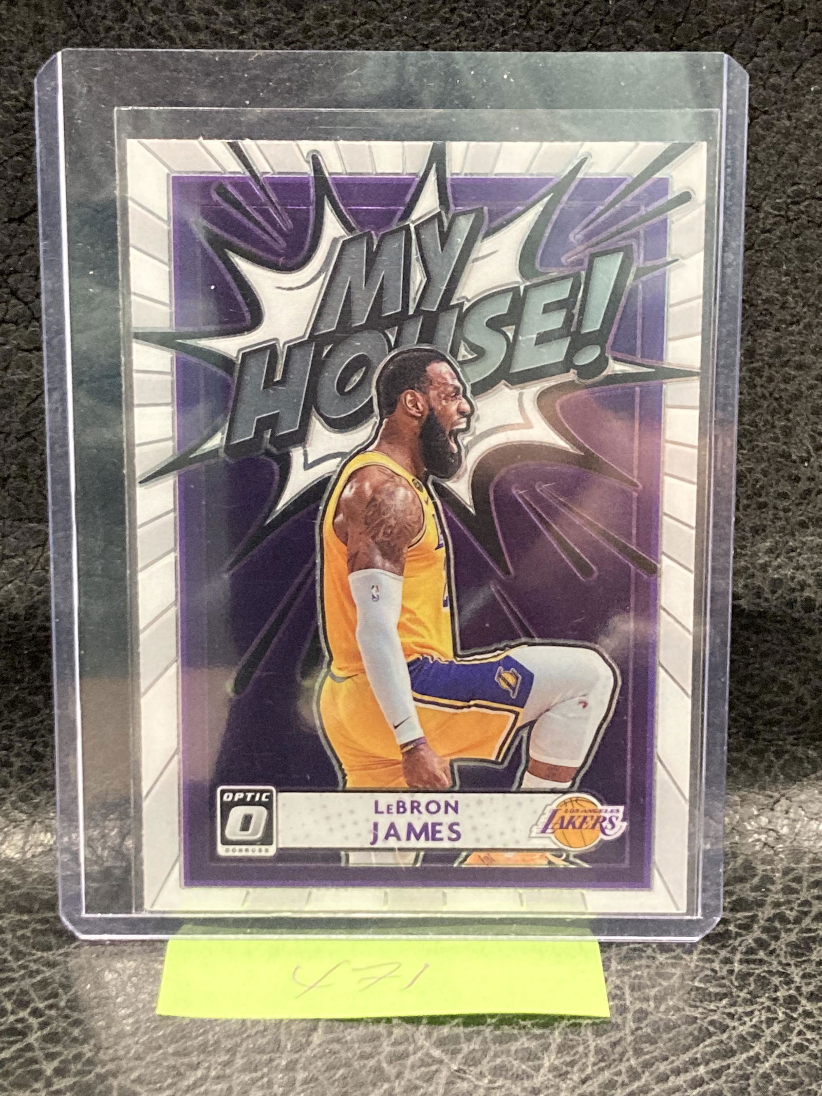 Lebron James 2020-21 Donruss Optic My House#4 Lakers (1 of 2)