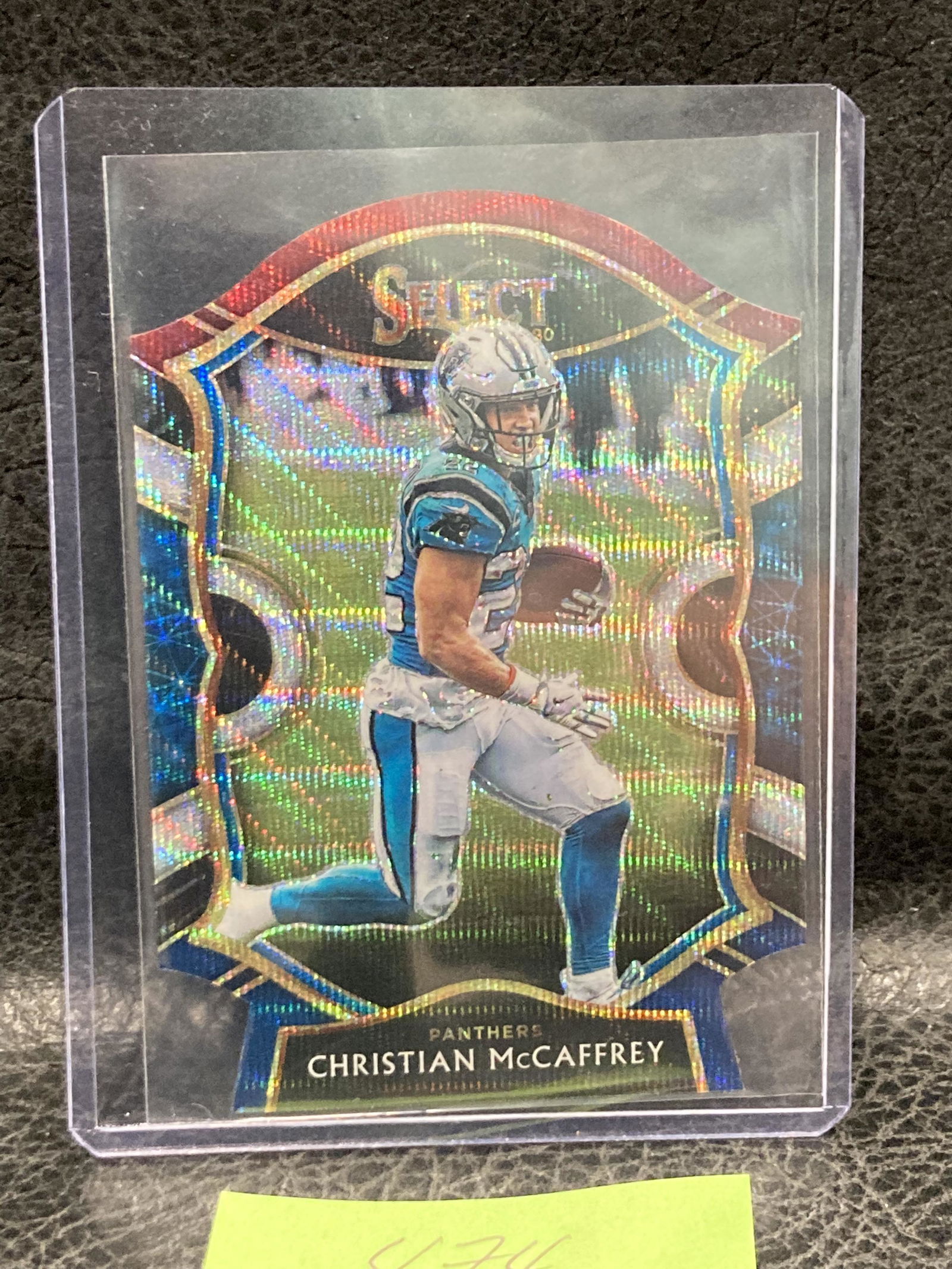 Christian Mccaffrey 2020 Select Concourse #7 Tri-Color Prizm Carolina Panthers (1 of 2)