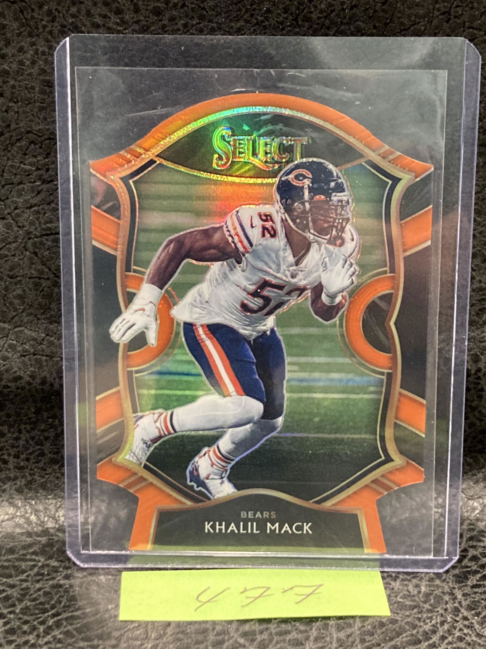 Khalil Mack 2020 Panini Select Concourse Red Prizm Die Cut Chicago Bears #8 (1 of 2)