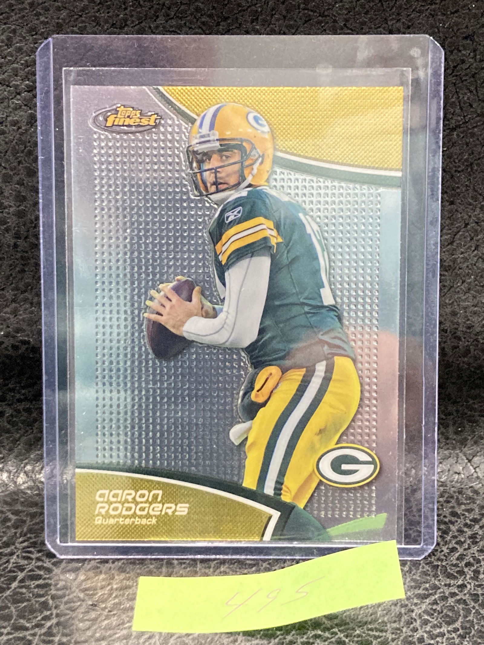 Aaron Rodgers 2011 Topps Finest #50 Green Bay Packers (1 of 2)
