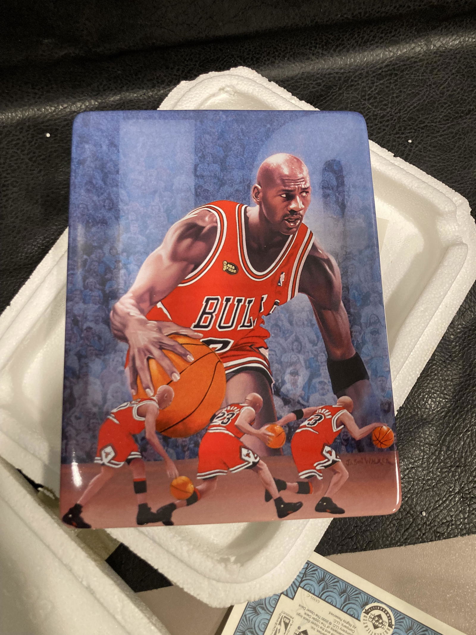 Michael Jordan The Drive. Plate 8. 2000 Upper Deck Limited Edition With Coa. (1 of 3)