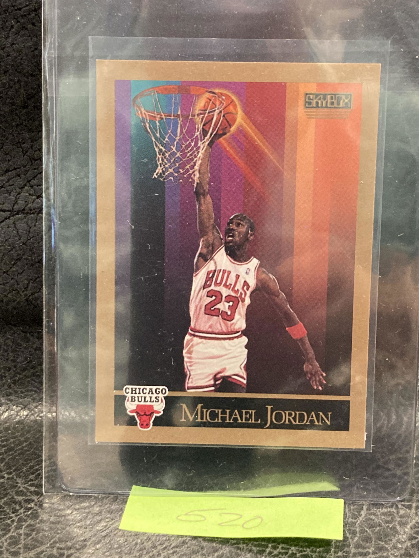 Michael Jordan 1990 Sky Box Basketball Card Bulls (1 of 2)
