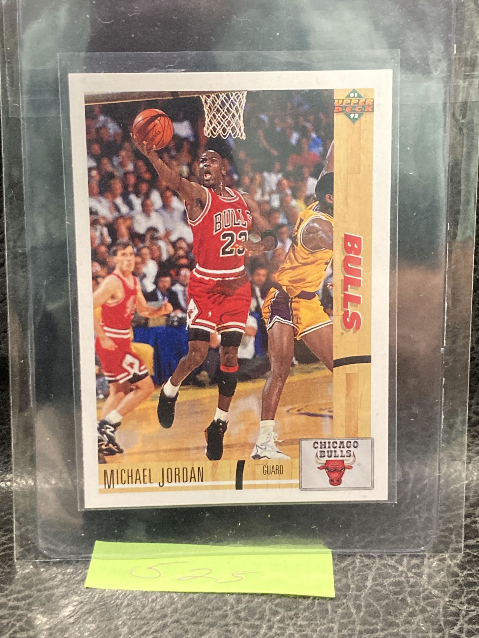 Michael Jordan Upper Deck 1991-92 Basketball Card (1 of 2)