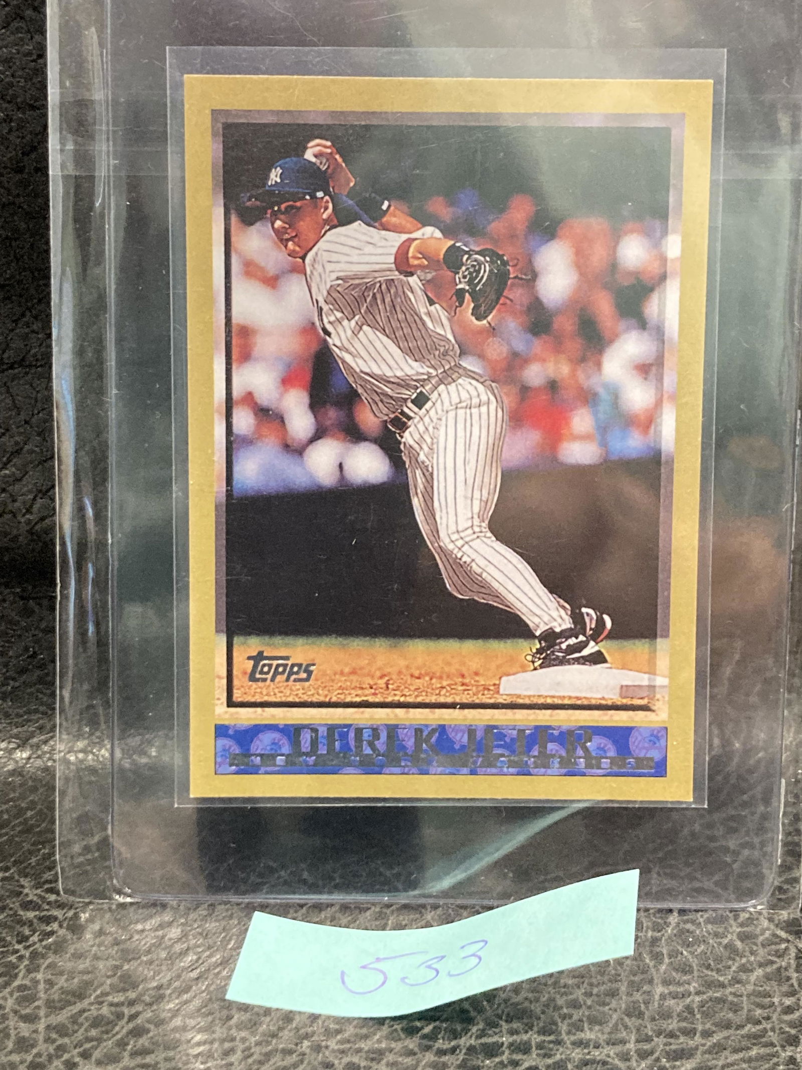 Derek Jeter 2010 Topps Baseball #CMT105 Hof New York Yankees (1 of 2)