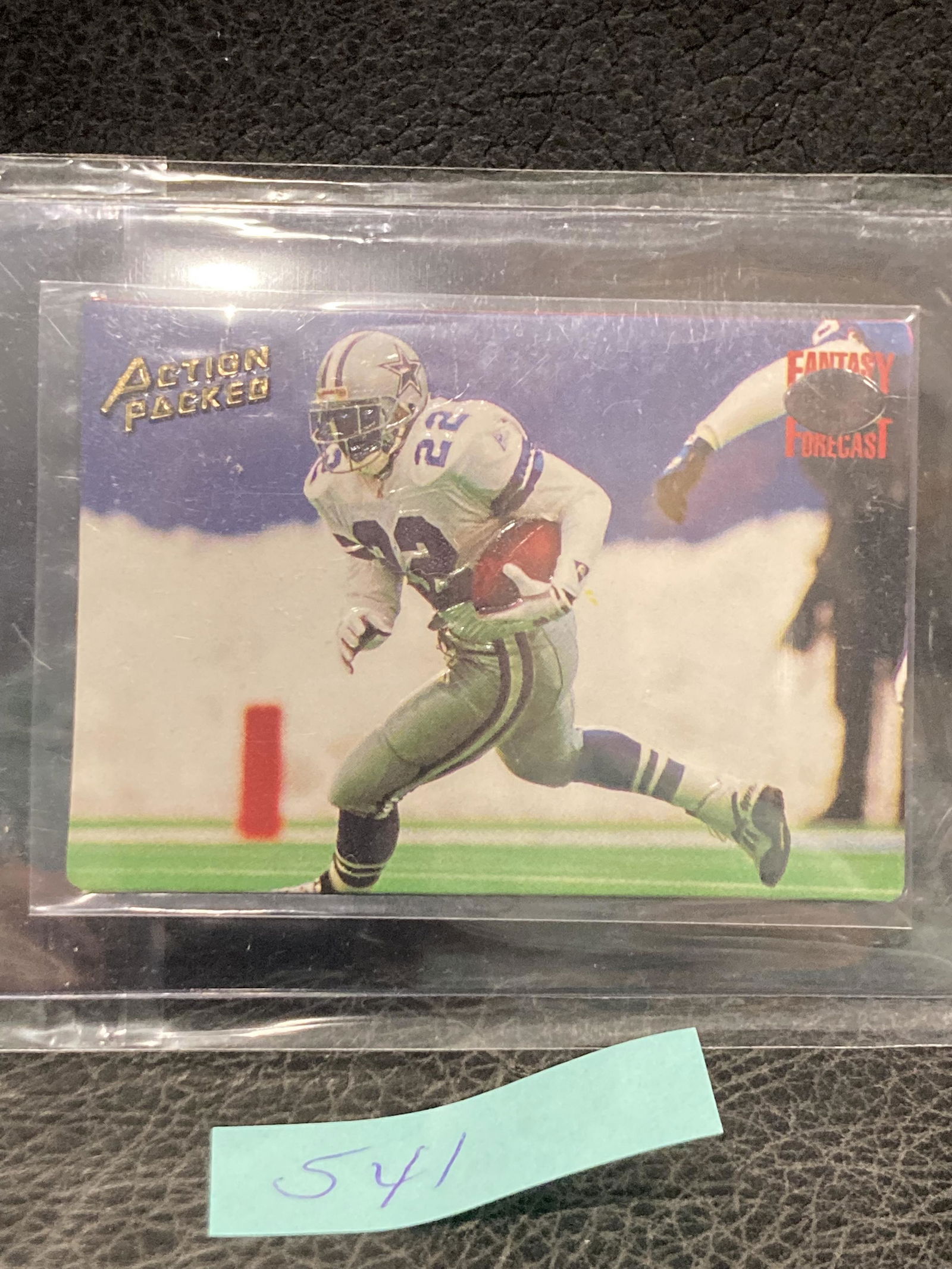 Emmitt Smith 1994 Action Packed Fantasy Forecast Cowboys (1 of 2)