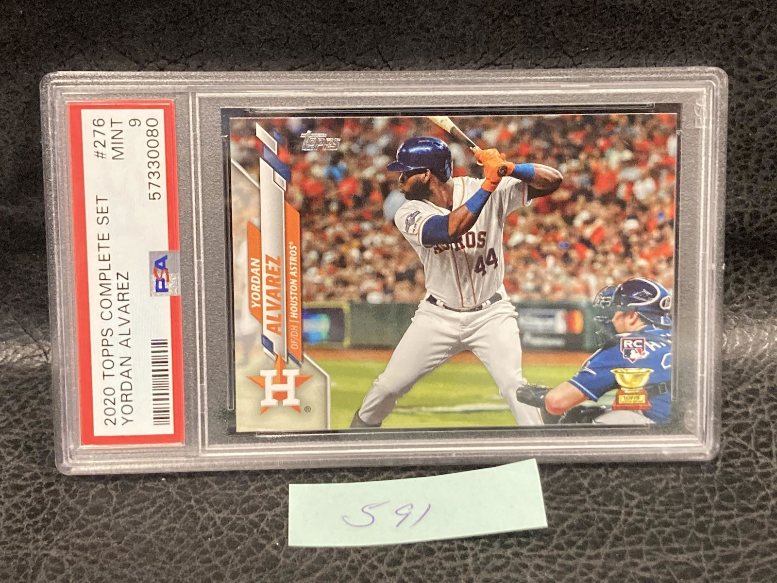 Yordan Alvarez 2020 Topps  276 All-Star Rc Rookie Cup Psa 9 Astros (1 of 3)