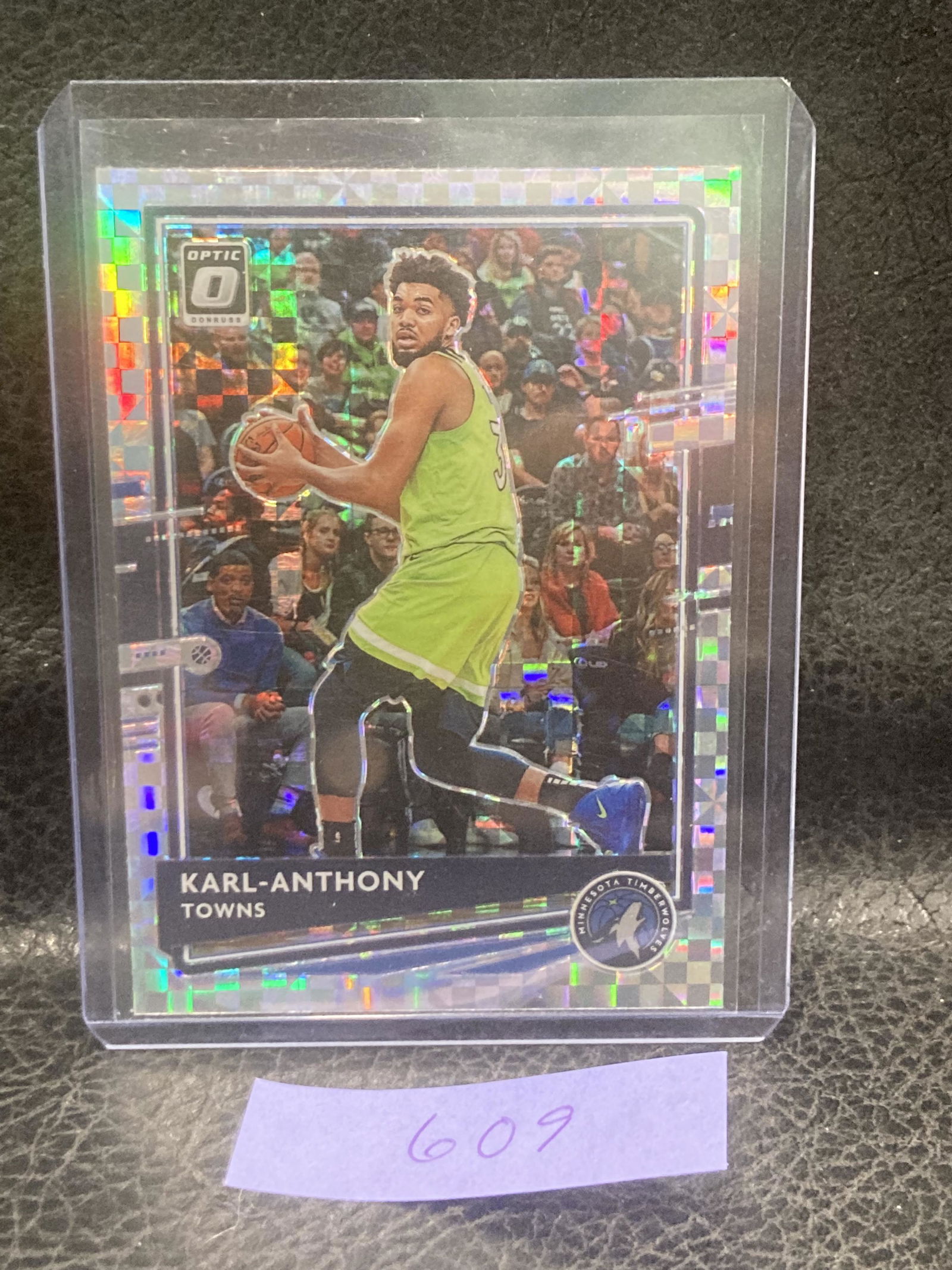 Karl-Anthony Towns 2020-21 Optic Checkerboard Prizm Ssp (1 of 2)