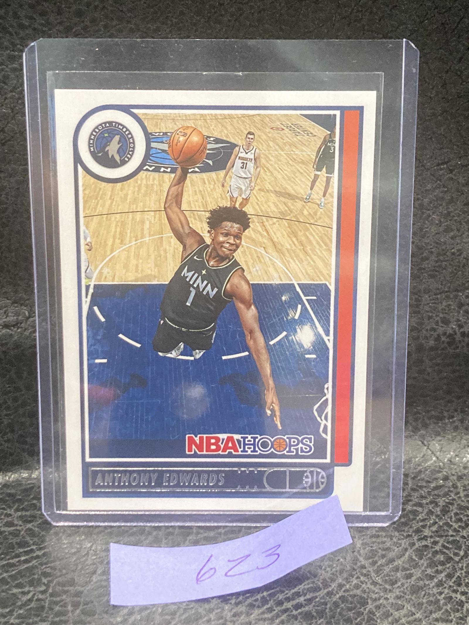 Anthony Edwards 2021-22 Panini Nba Hoops No. 151 Timber Wolves (1 of 2)