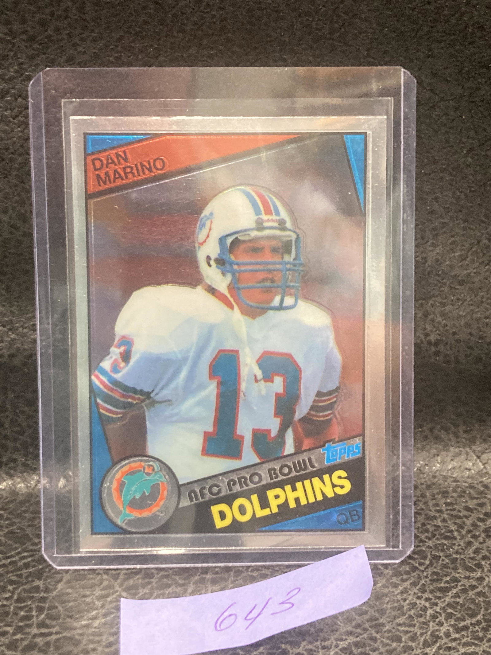 Dan Marino 2010 Topps Chrome Rc Reprint Refractor #123 (1 of 2)