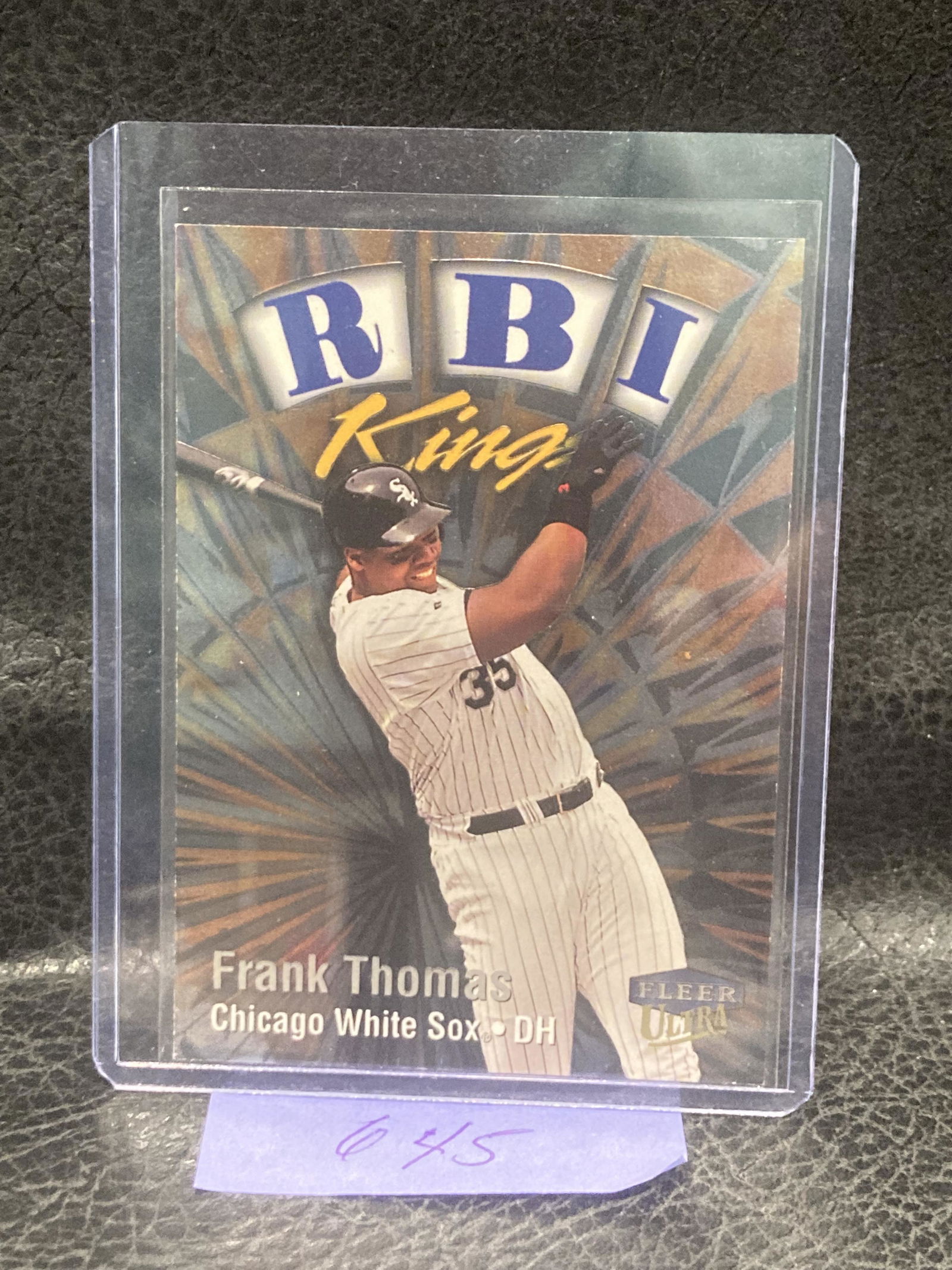Frank Thomas 1999 Fleer Ultra Rbi Kings #21RK Hof White Sox (1 of 2)