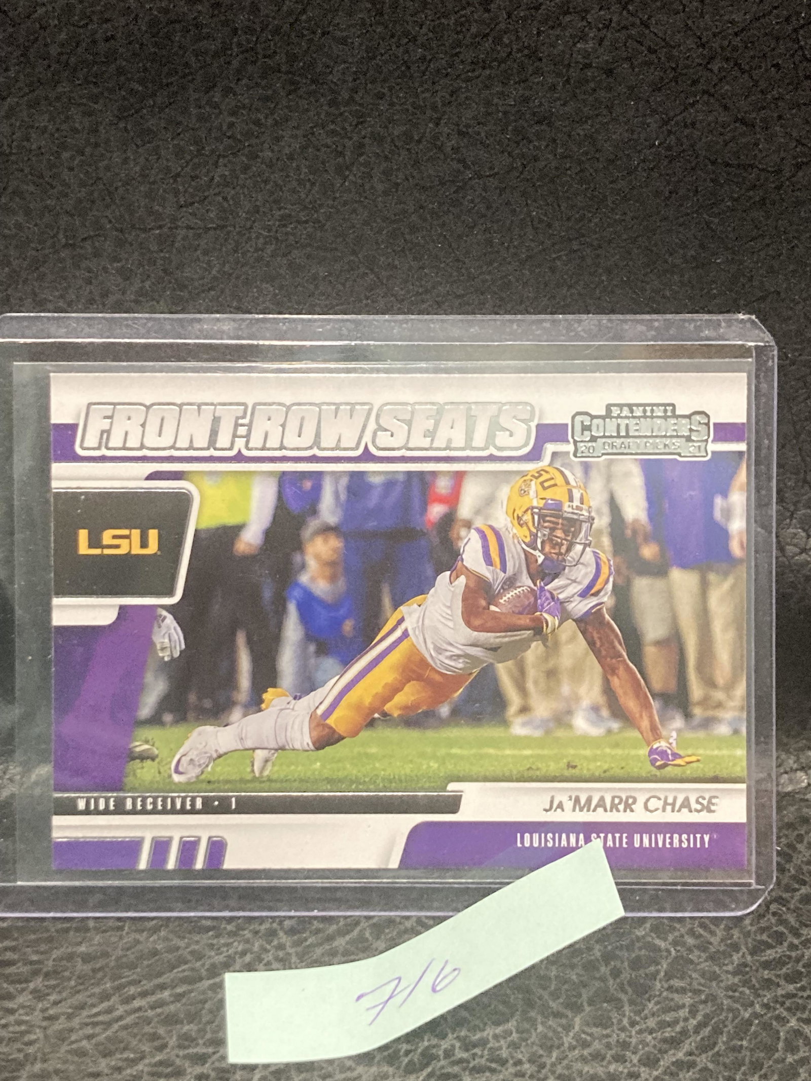 Jamarr Chase 2021 Contenders Draft Picks Front Row Seats Rookie: Jamarr Chase 2021 Contenders Draft Picks Front Row Seats Rookie