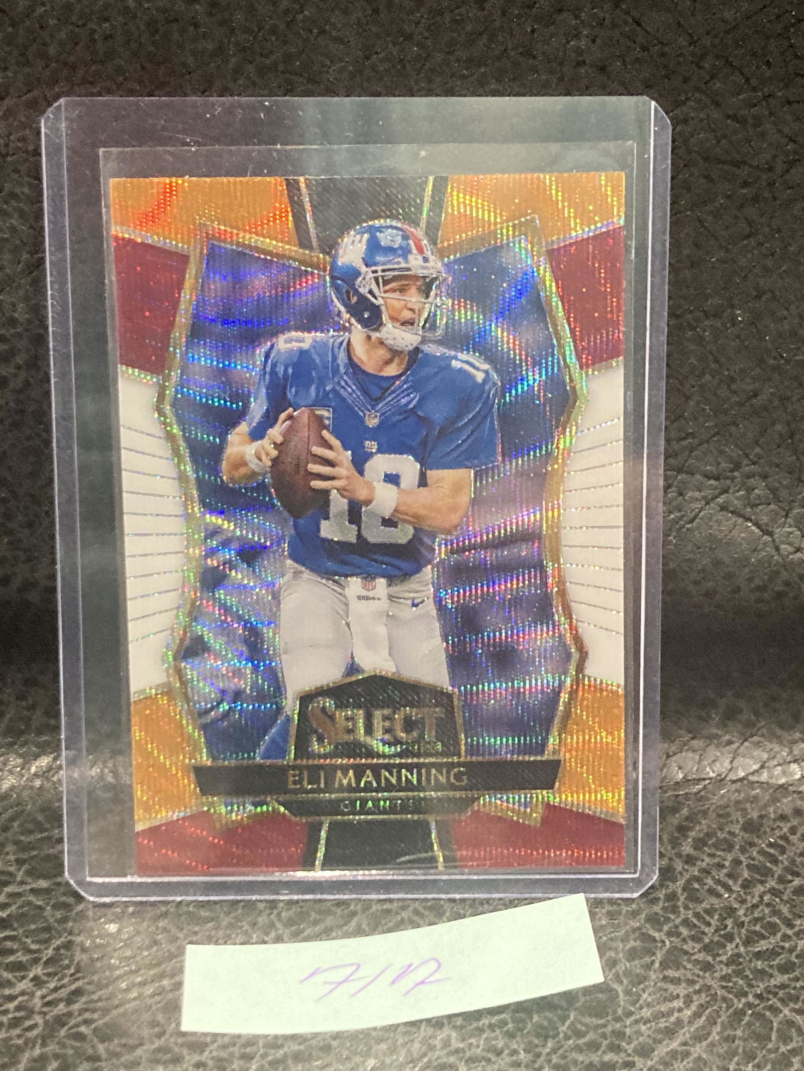 Eli Manning 2016 Panini Select Tri Color  Ny Giants (1 of 2)