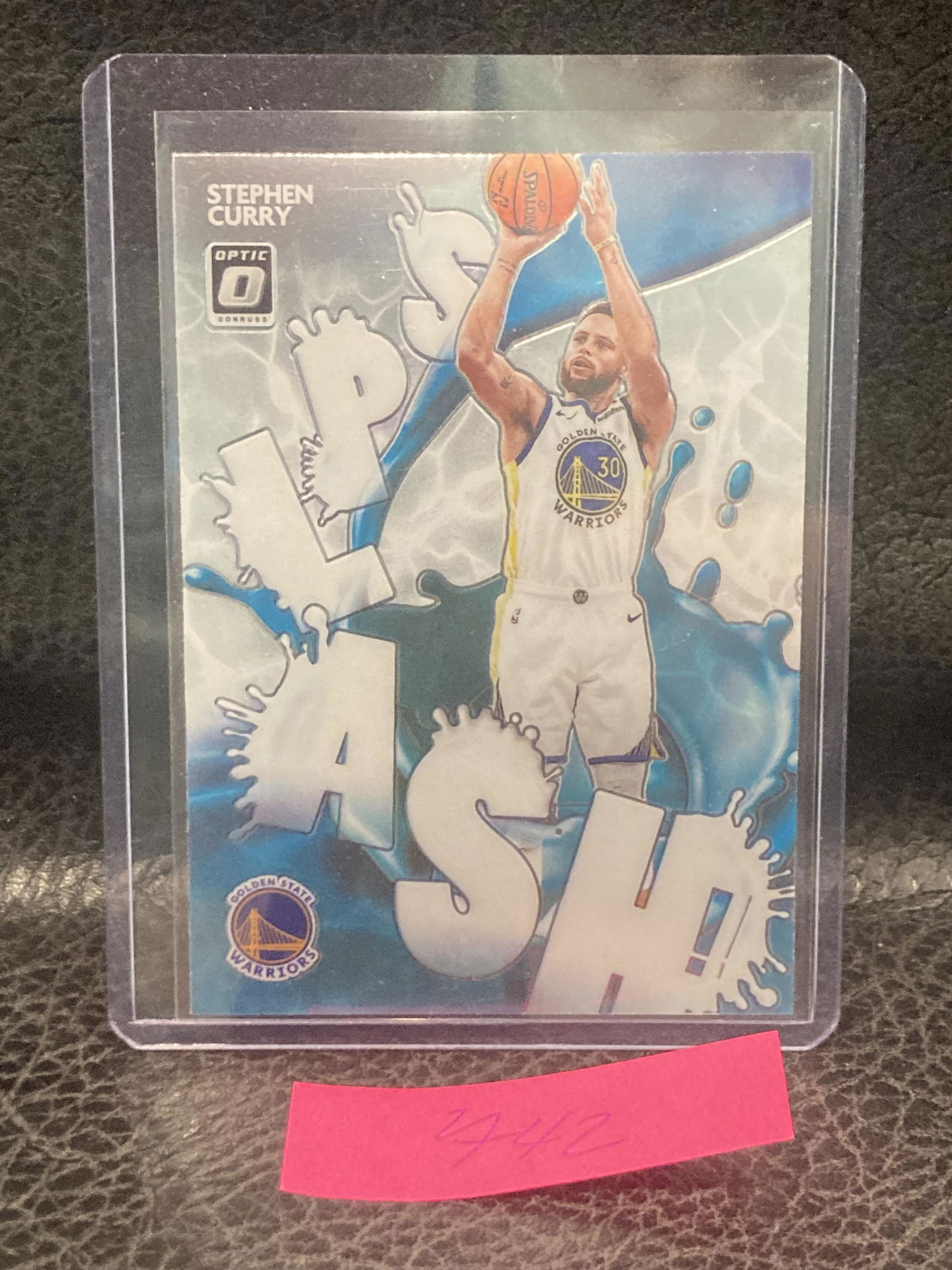Stephen Curry 2020-21 Donruss Optic Splash Insert #3 Gs Warriors (1 of 2)