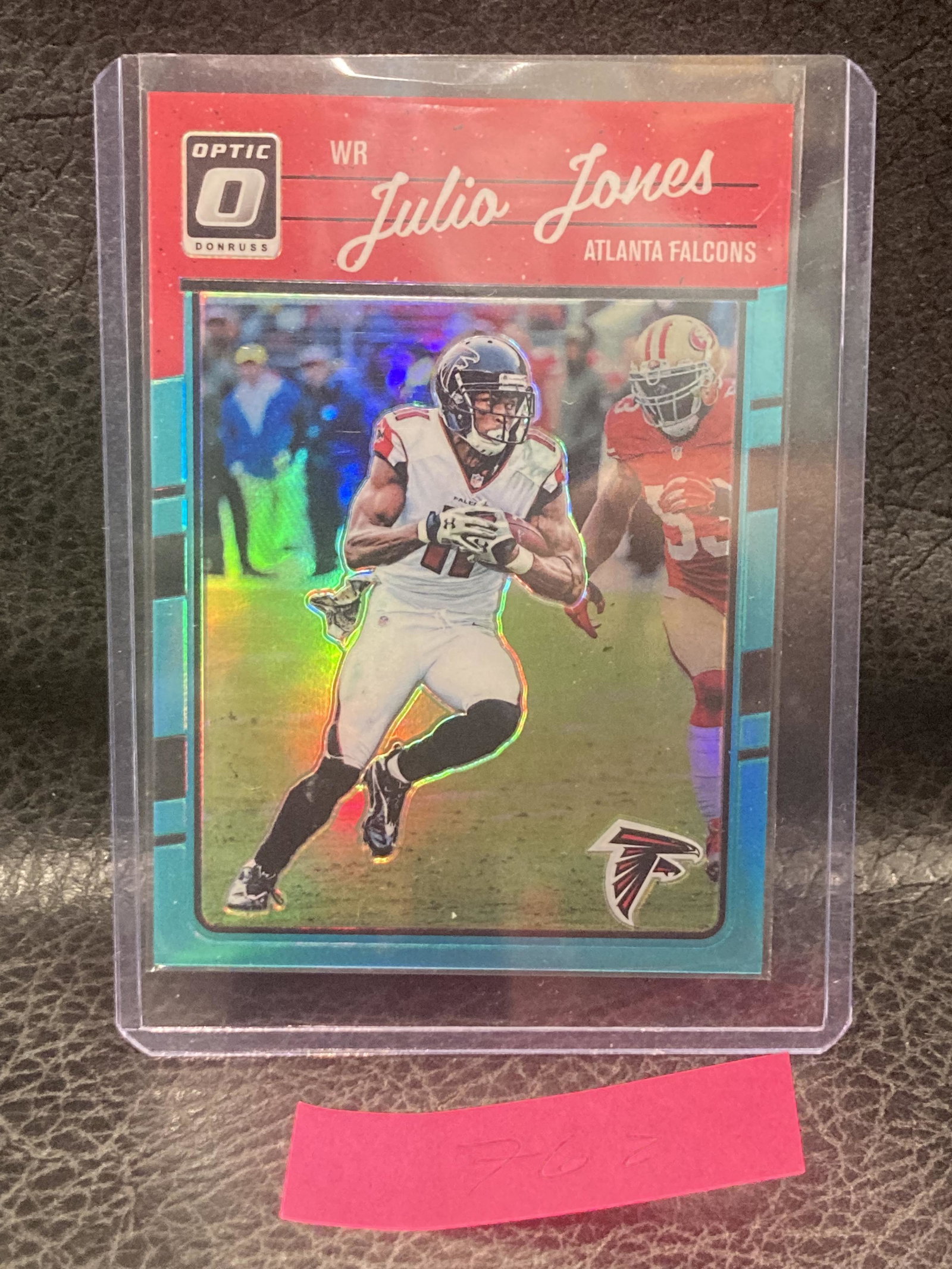 Julio Jones 2016 Donruss Optic Chrome Teal #/299 Falcons: Julio Jones 2016 Donruss Optic Chrome Teal #/299 Falcons