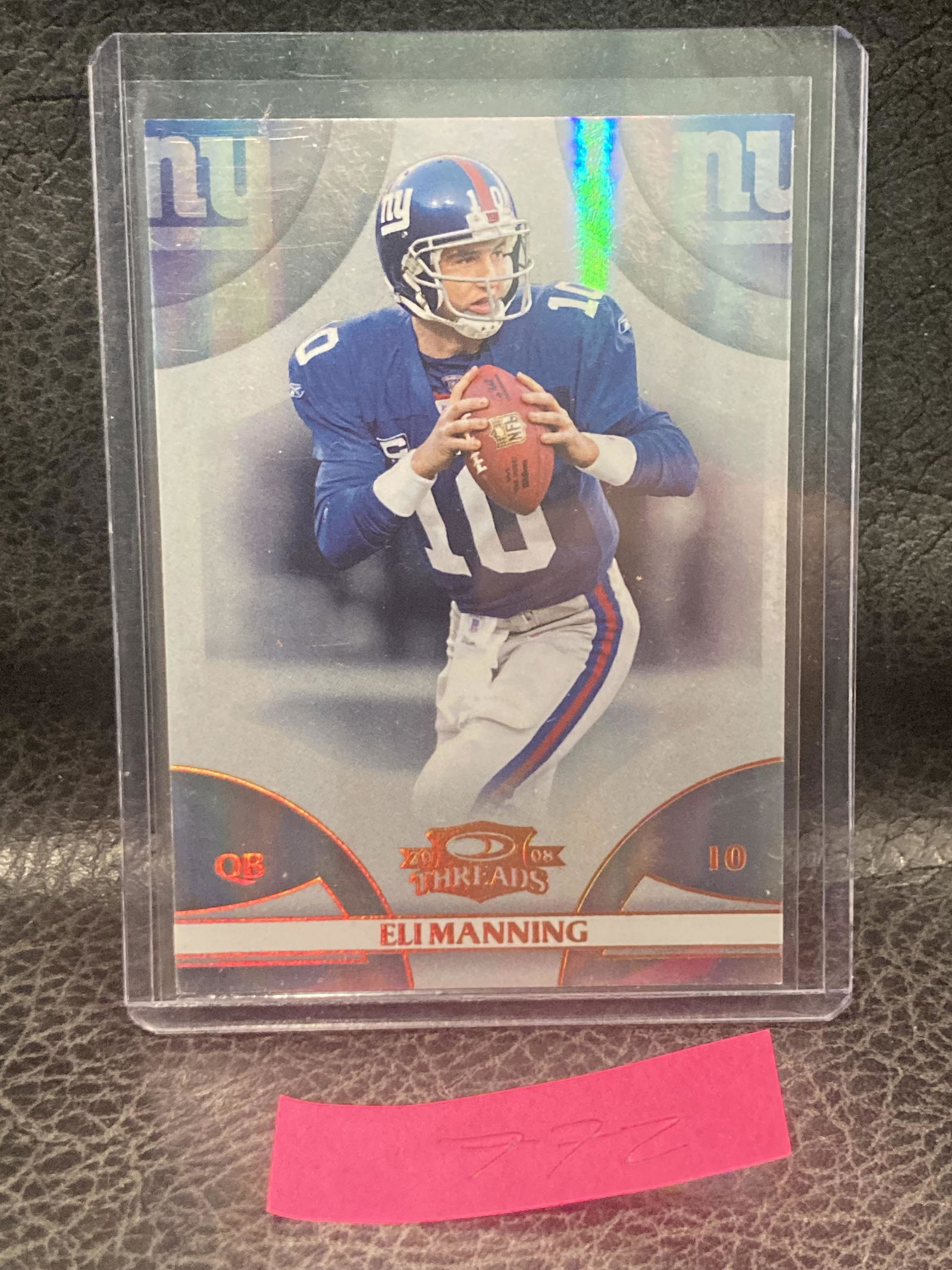 Eli Manning 2008 Donruss Threads Bronze Century Proof /250 #27 (1 of 2)