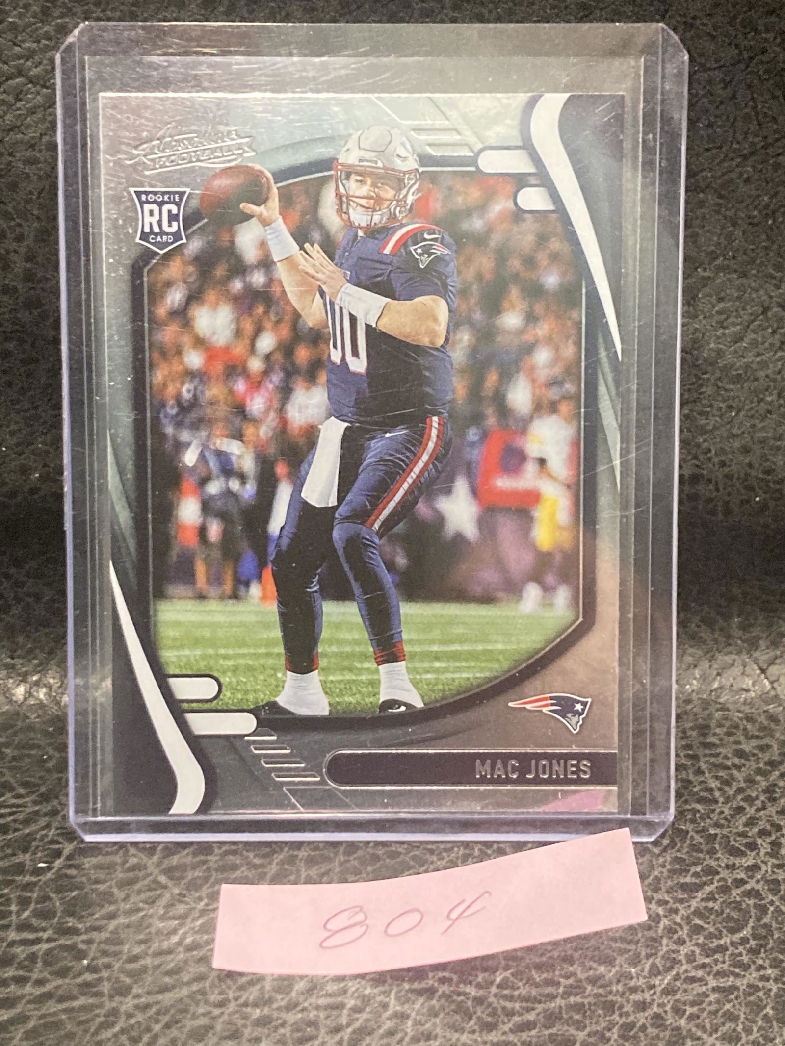 Mac Jones 2021 Panini Absolute Rookie Rc #109 Patriots (1 of 2)