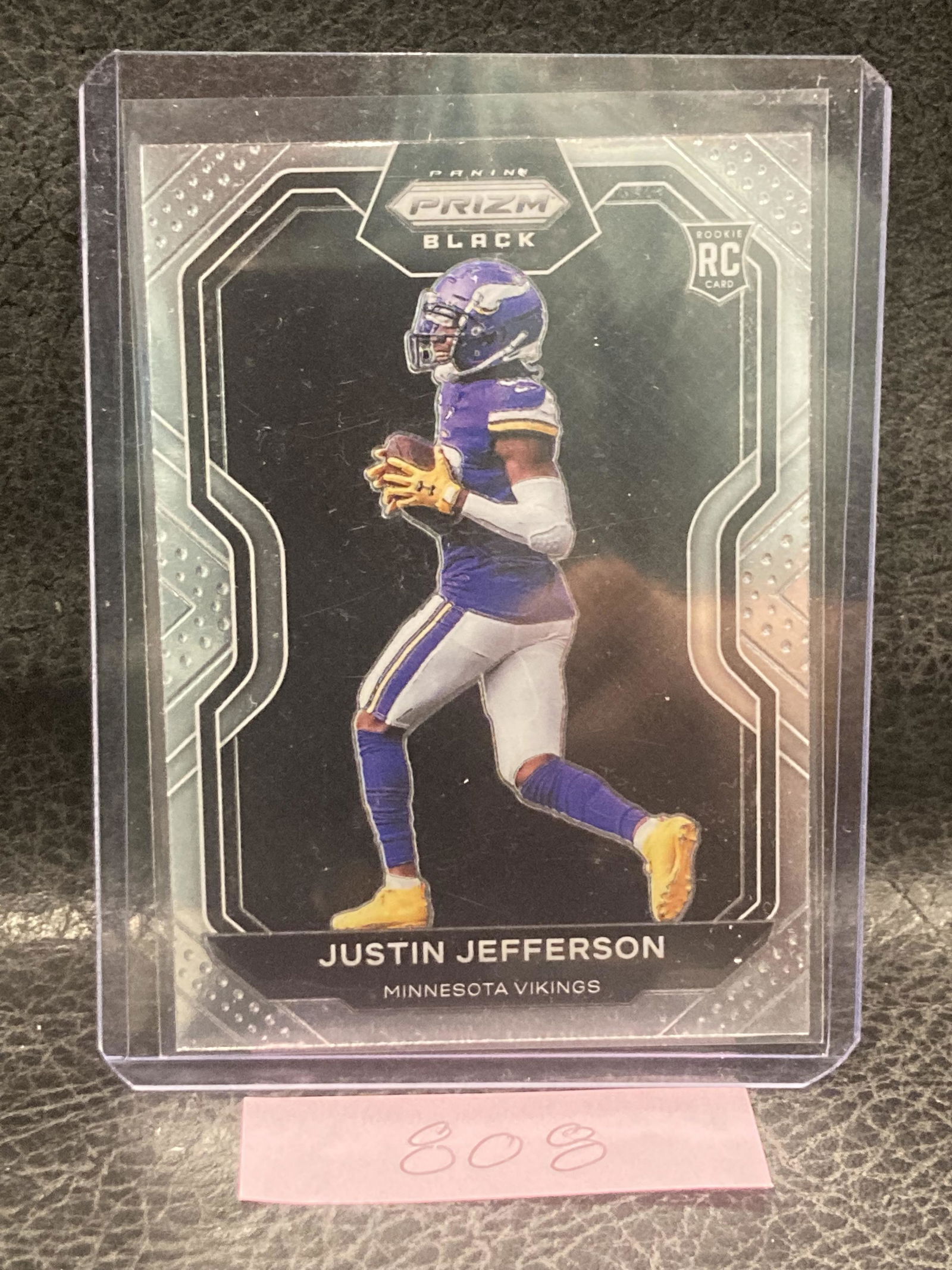 Justin Jefferson 2020 Chronicles Prizm Black #PB-9 Rookie Rc Vikings Qty (1 of 2)