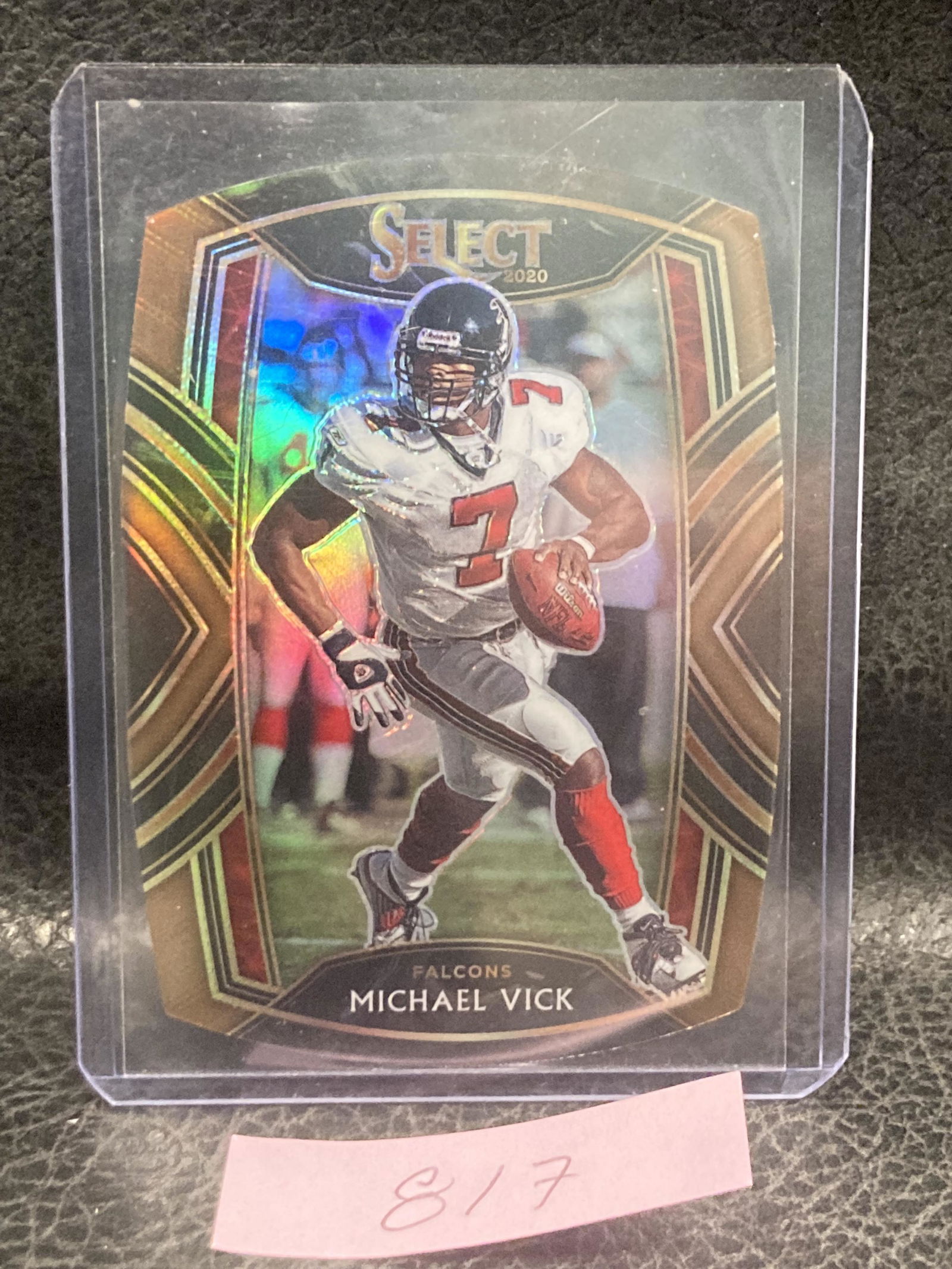 Michael Vick 2020 Select Copper Club Level Prizm Die Cut Sp #/355 (1 of 2)