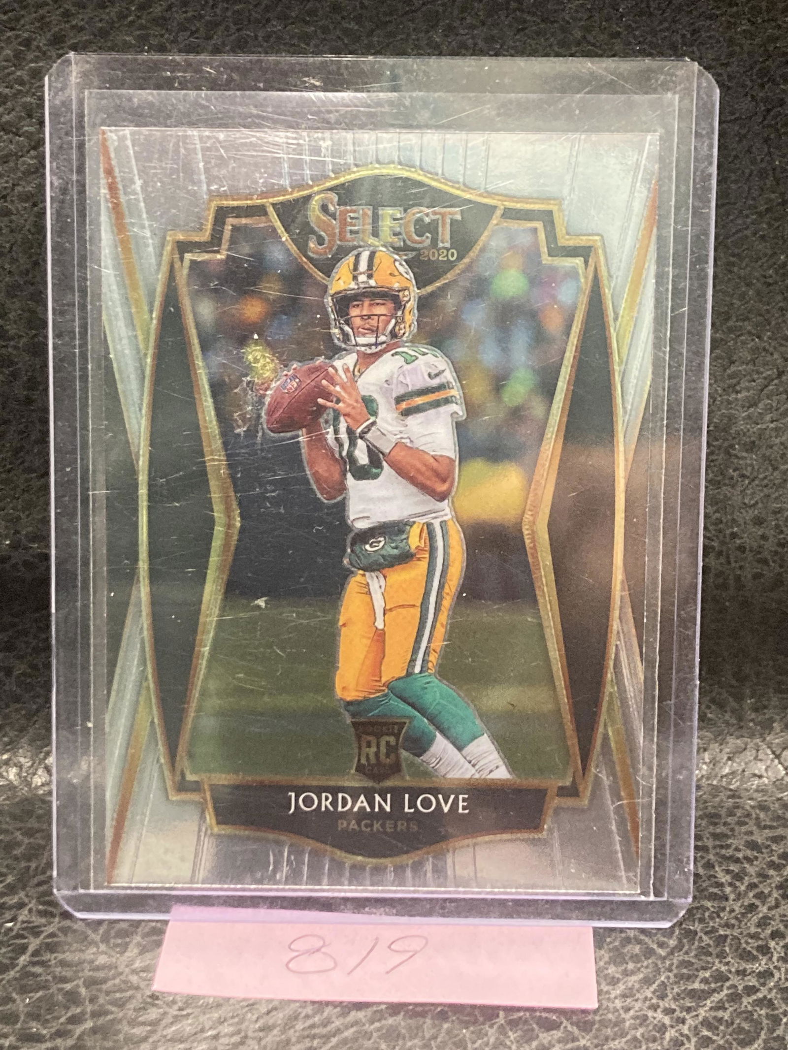 Jordan Love 2020 Select Football Premier Level Rookie Card Rc Packers (1 of 2)