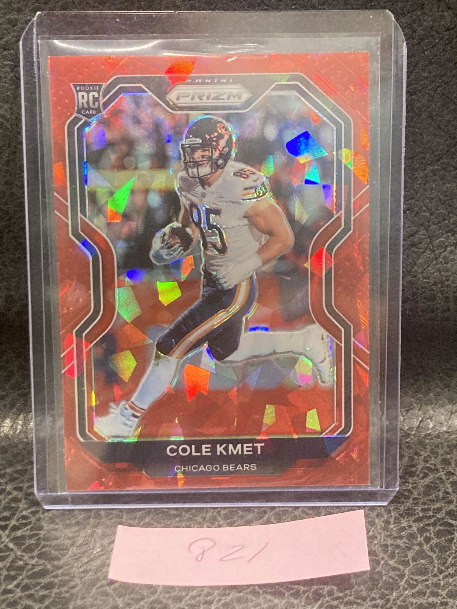 Cole Kmet 2020 Prizm Red Cracked Ice #305 Rookie Card Rc Chicago Bears (1 of 2)