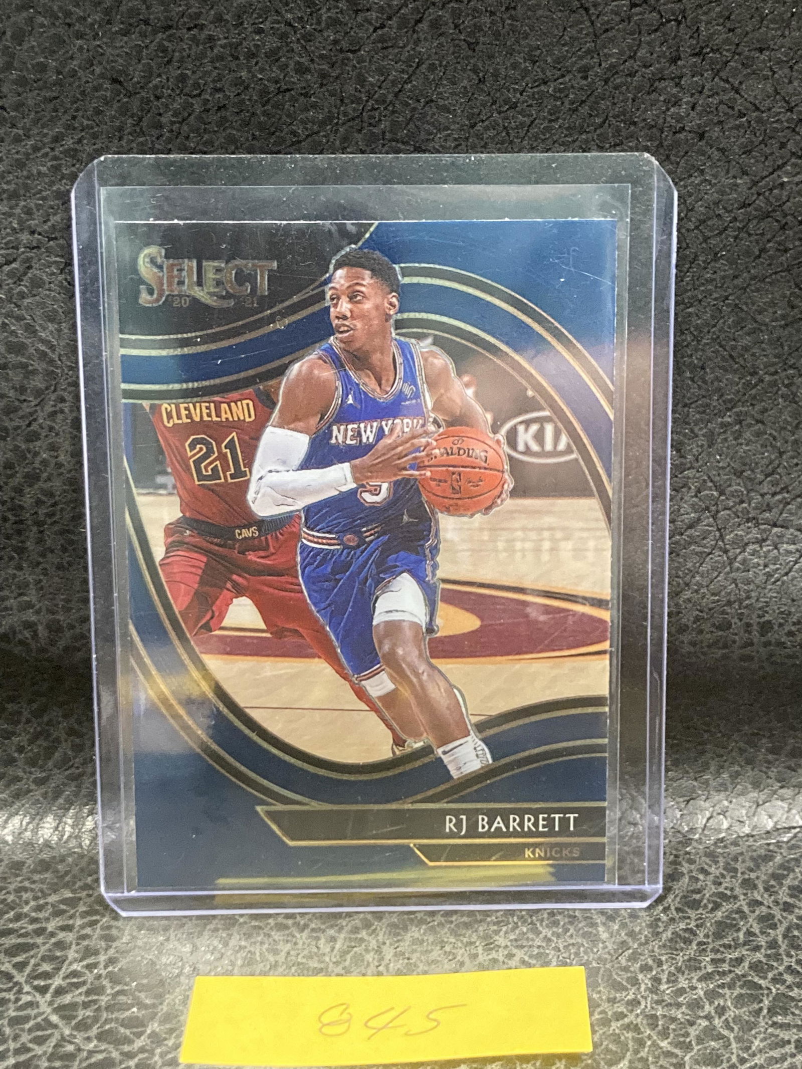Rj Barrett 2020-21 Nba Select Blue Retail Courtside Prizm #258 (1 of 2)