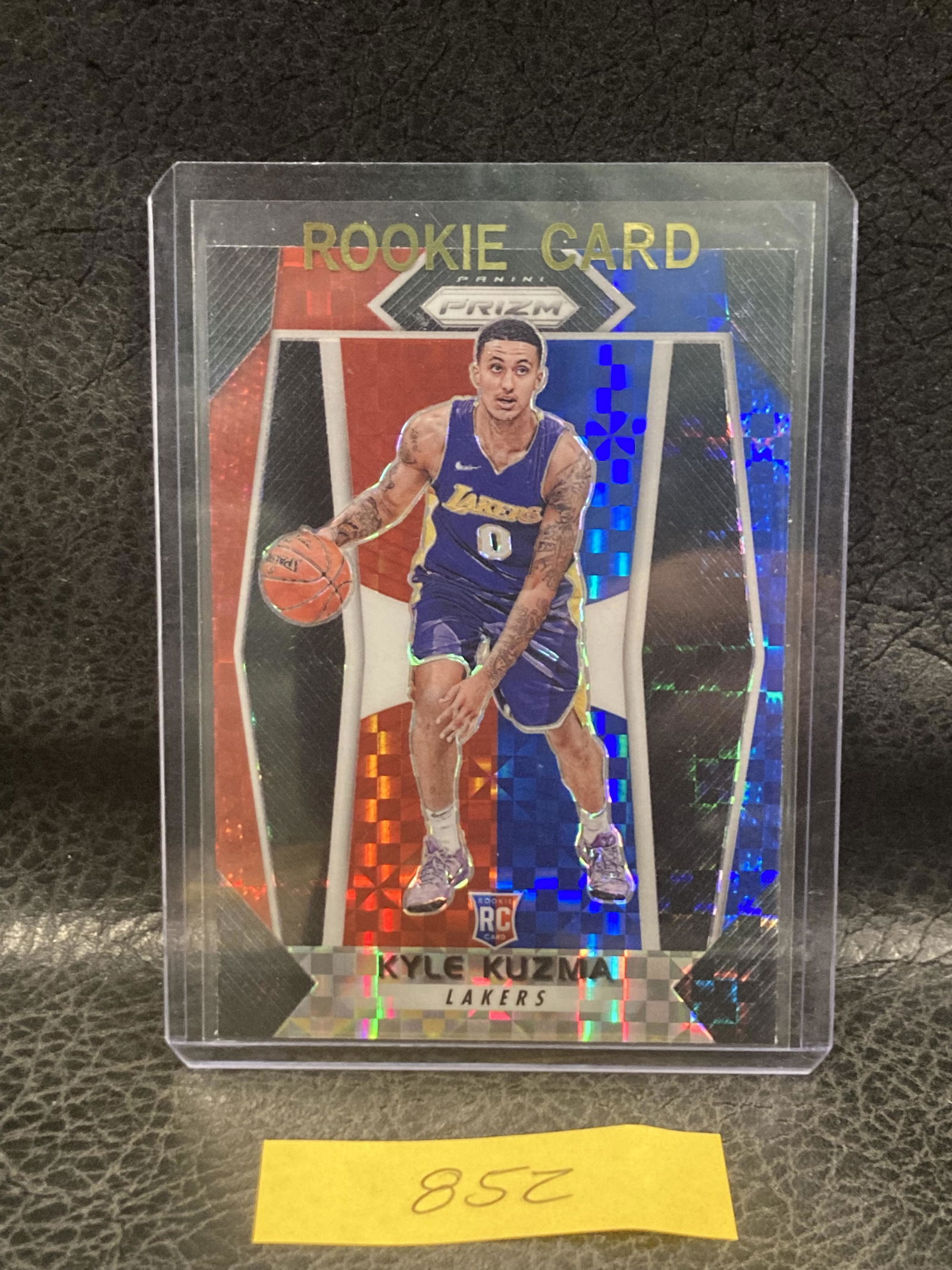 Kyle Kuzma 2017 Panini Prizm Red White Blue #283 Rc Rookie (1 of 2)