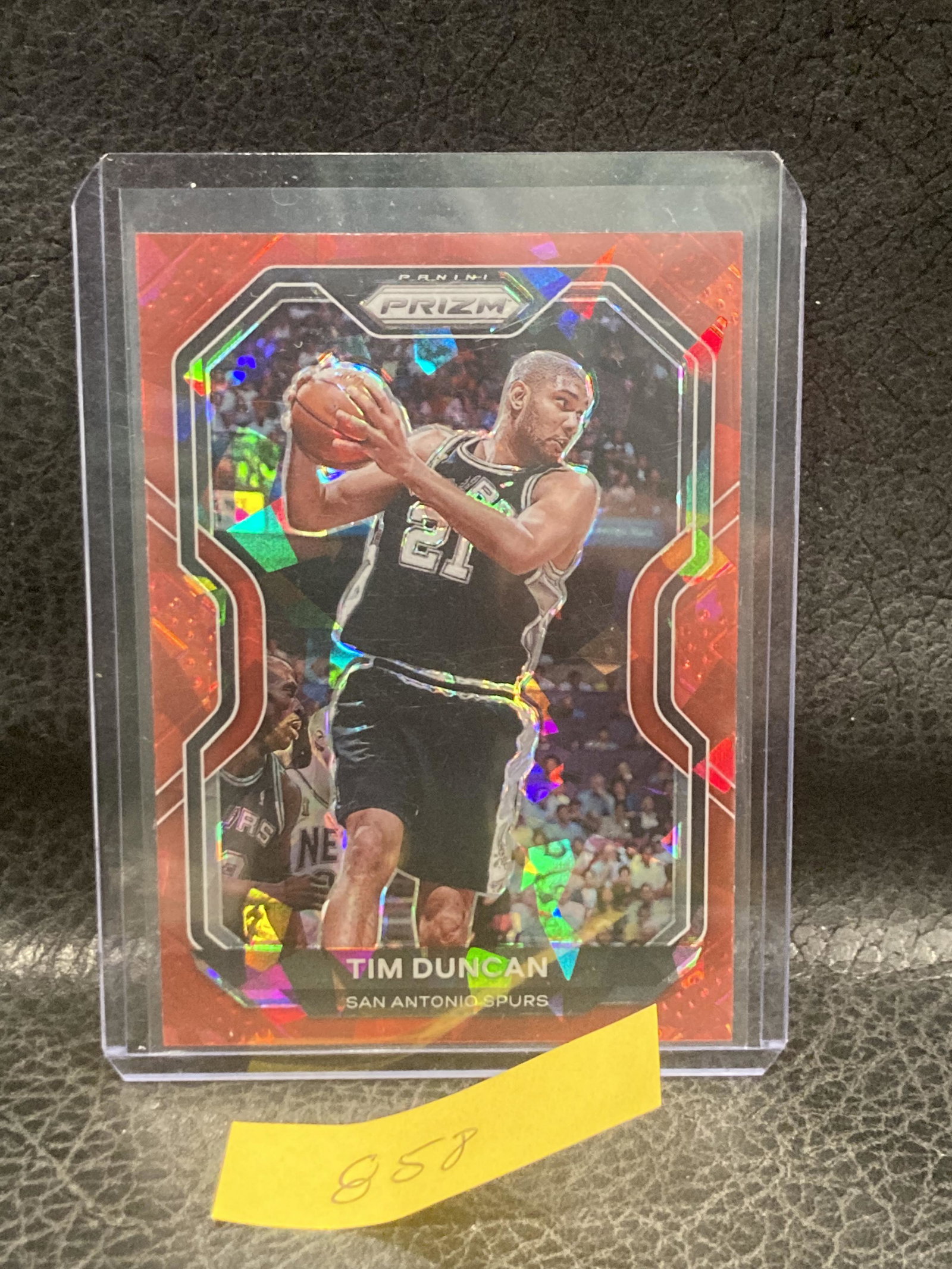 Tim Duncan 2020-21 Prizm Red Prizm #30 - Spurs: Tim Duncan 2020-21 Prizm Red Prizm #30 - Spurs