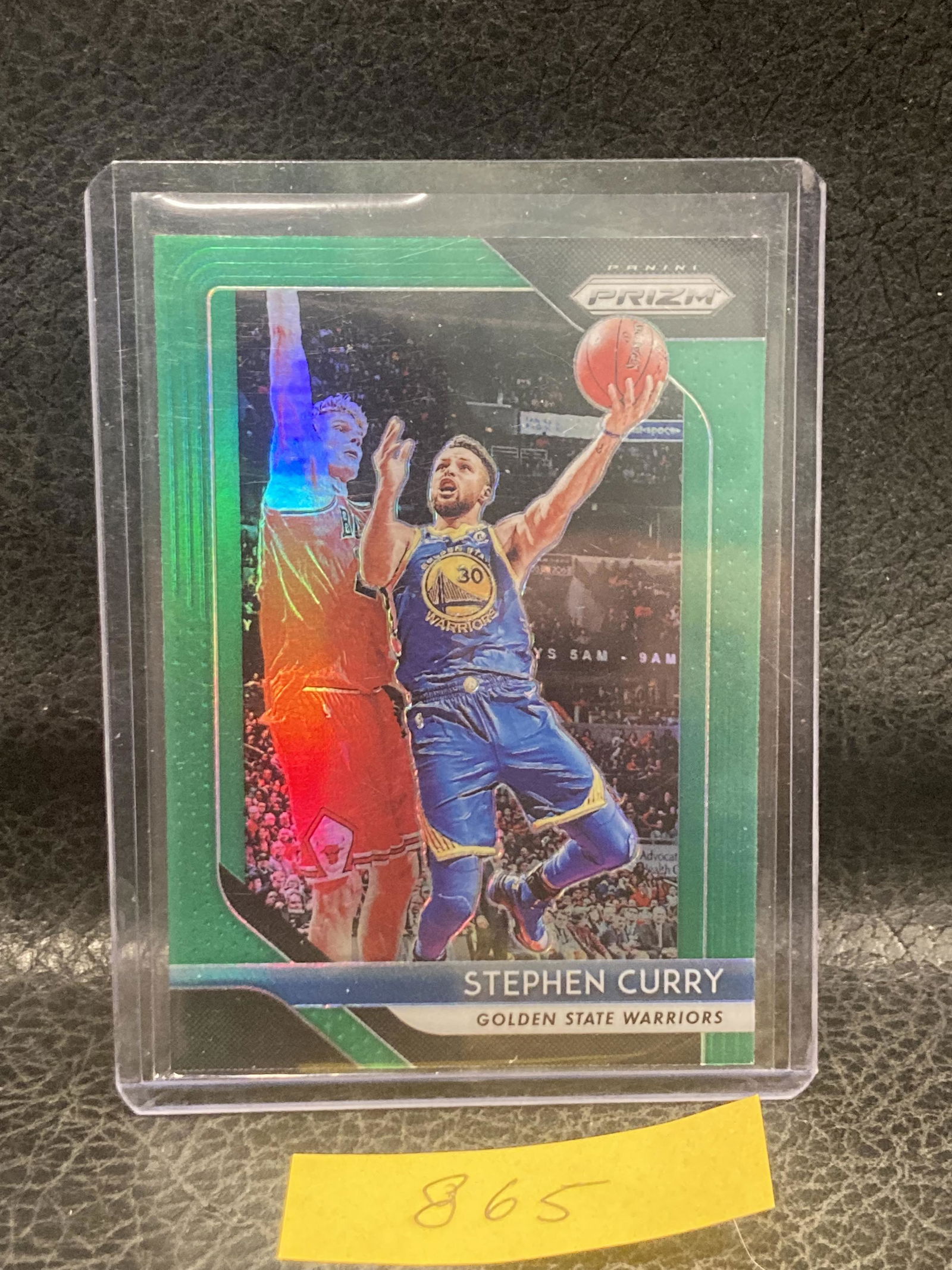 Stephen Curry 2020-21 Prizm Basketball Green Prizm Golden State Warriors (1 of 2)