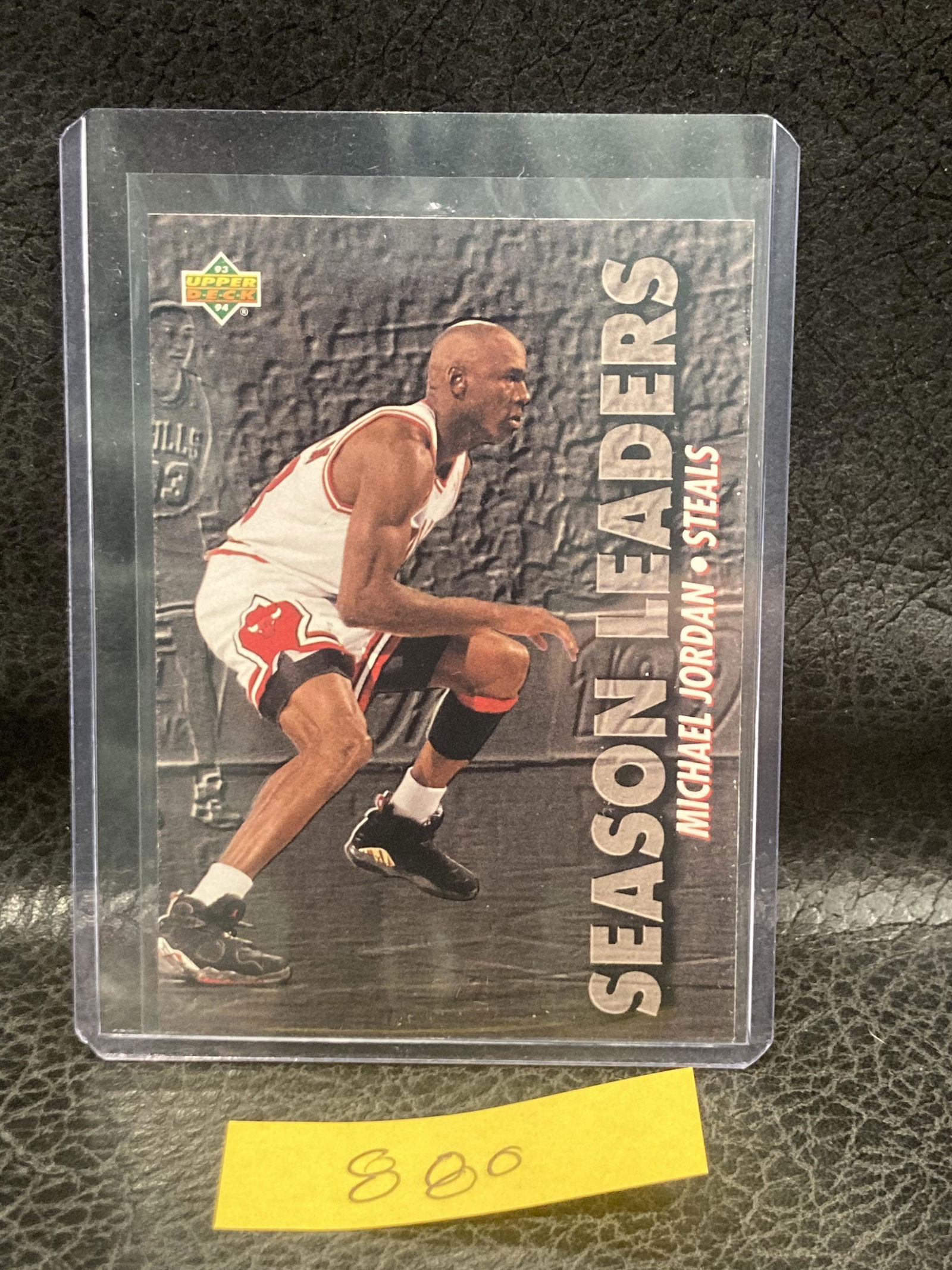 Michael Jordan 1993-94 Upper Deck Season Leaders #171 Chicago Bulls (1 of 2)