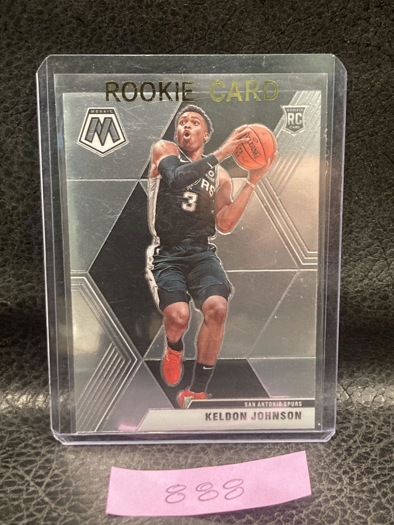 Keldon Johnson 2019 Panini Mosaic Rc Rookie 238 Spurs (1 of 2)