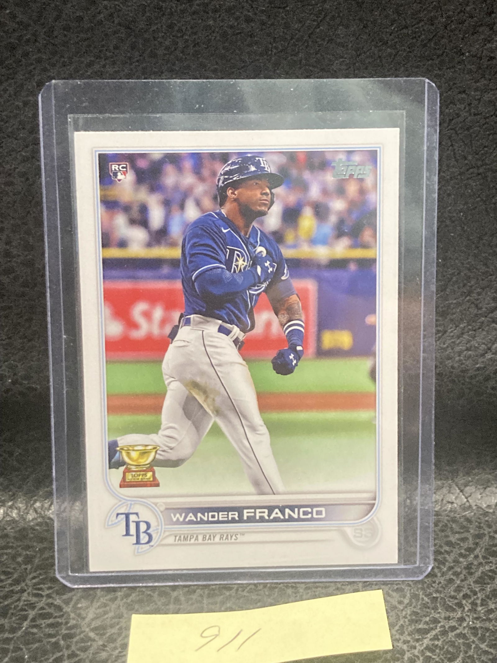 Wander Franco 2022 Topps Series 1 Rookie Cup Rookie Card #215 Rays (1 of 2)