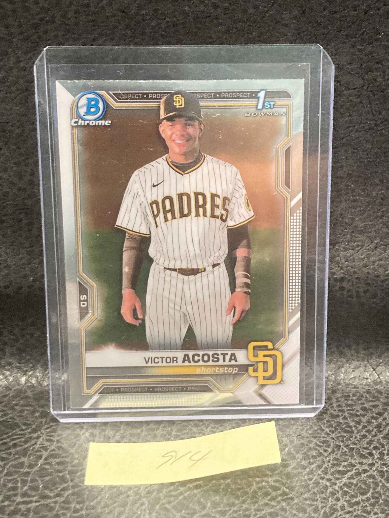 Victor Acosta 2021 1st Bowman Chrome Rookie Rc San Diego Padres #BCP-151 (1 of 1)