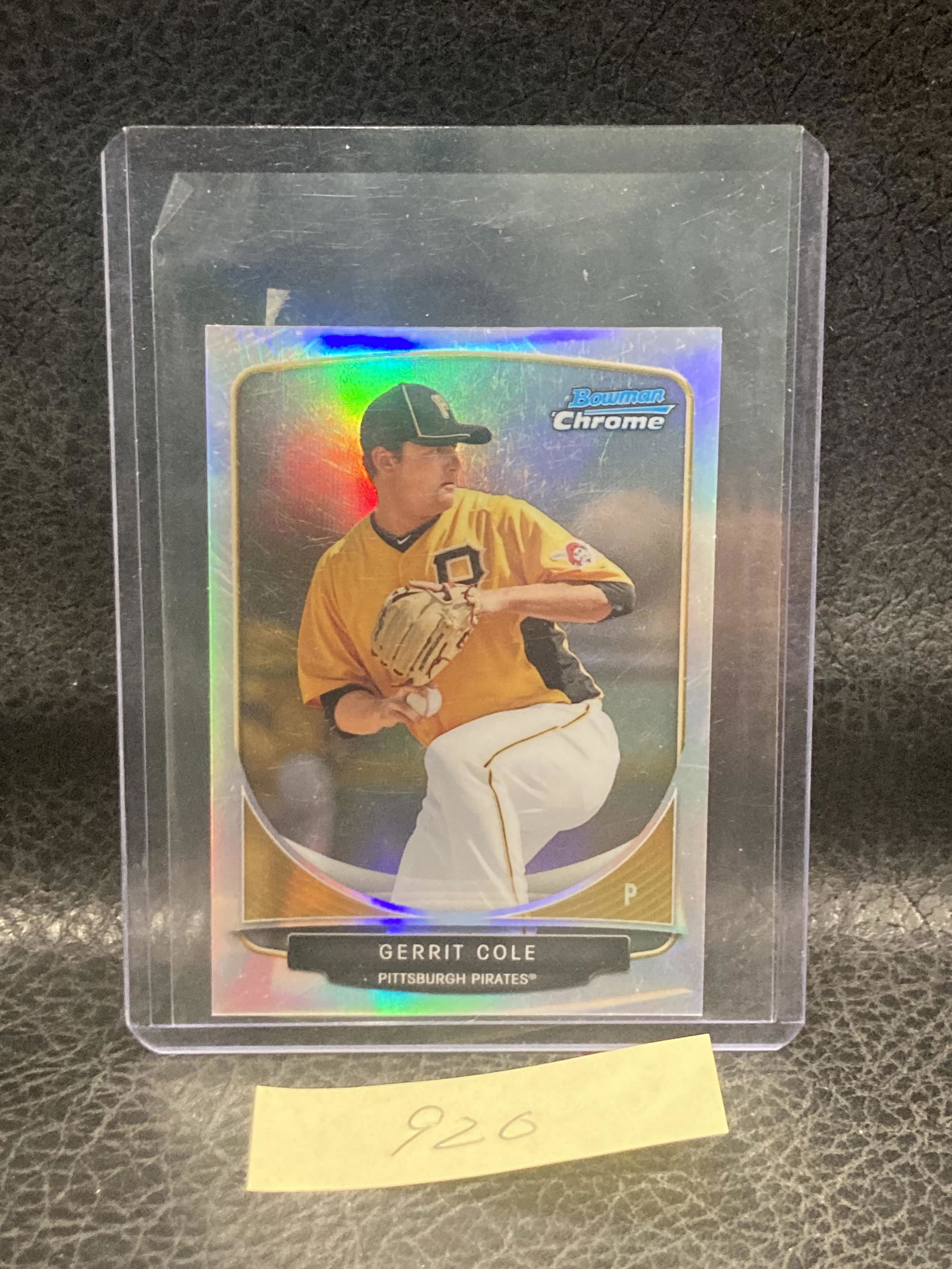 Gerrit Cole 2013 Bowman Chrome Mini Prospect Refractor (1 of 2)