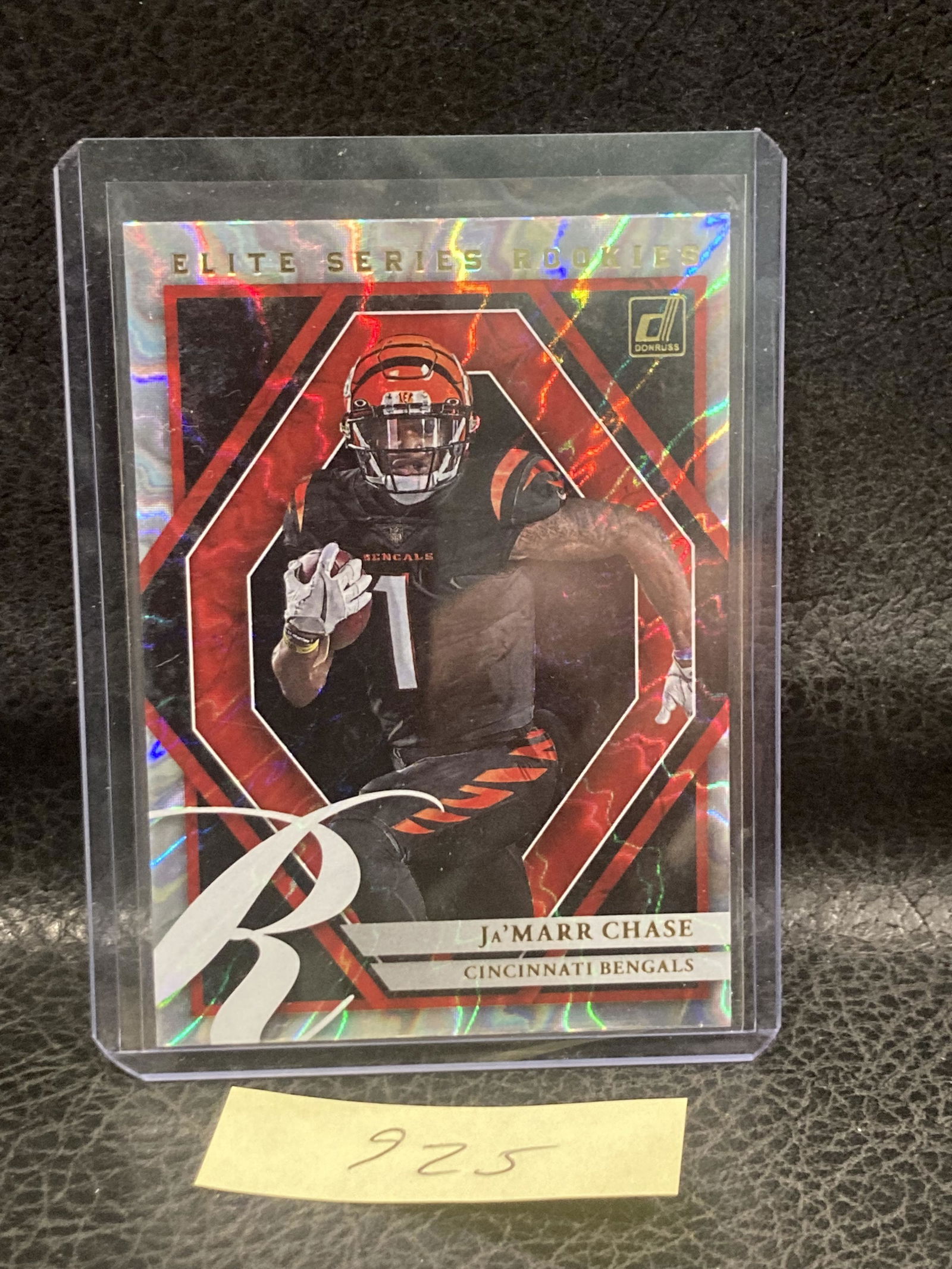 Jamarr Chase 2021 Donruss Elite Series Rookie Bengals (1 of 2)