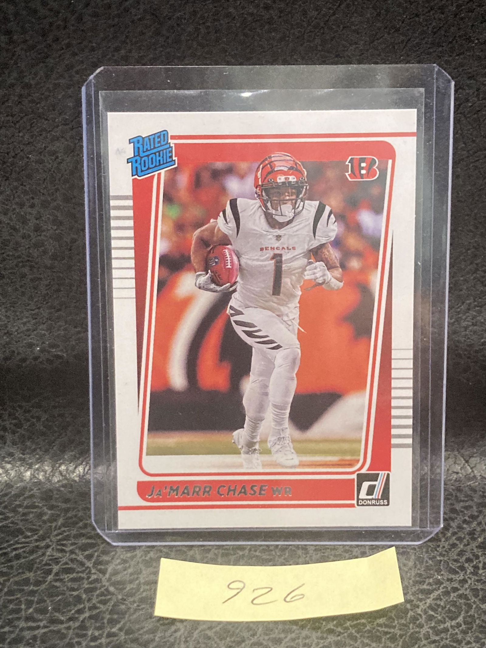 Jamarr Chase 2021 Panini Donruss Rated Rookie Card Rc #262 Bengals (1 of 2)