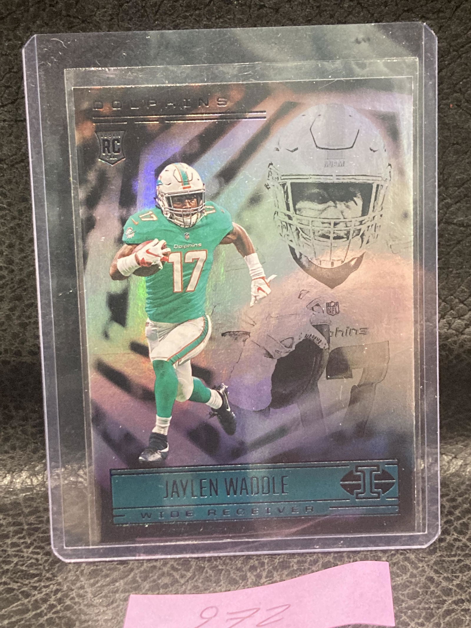Jaylen Waddle Rc 2021 Panini Illusions Rookie #66 Miami Dolphins (1 of 2)