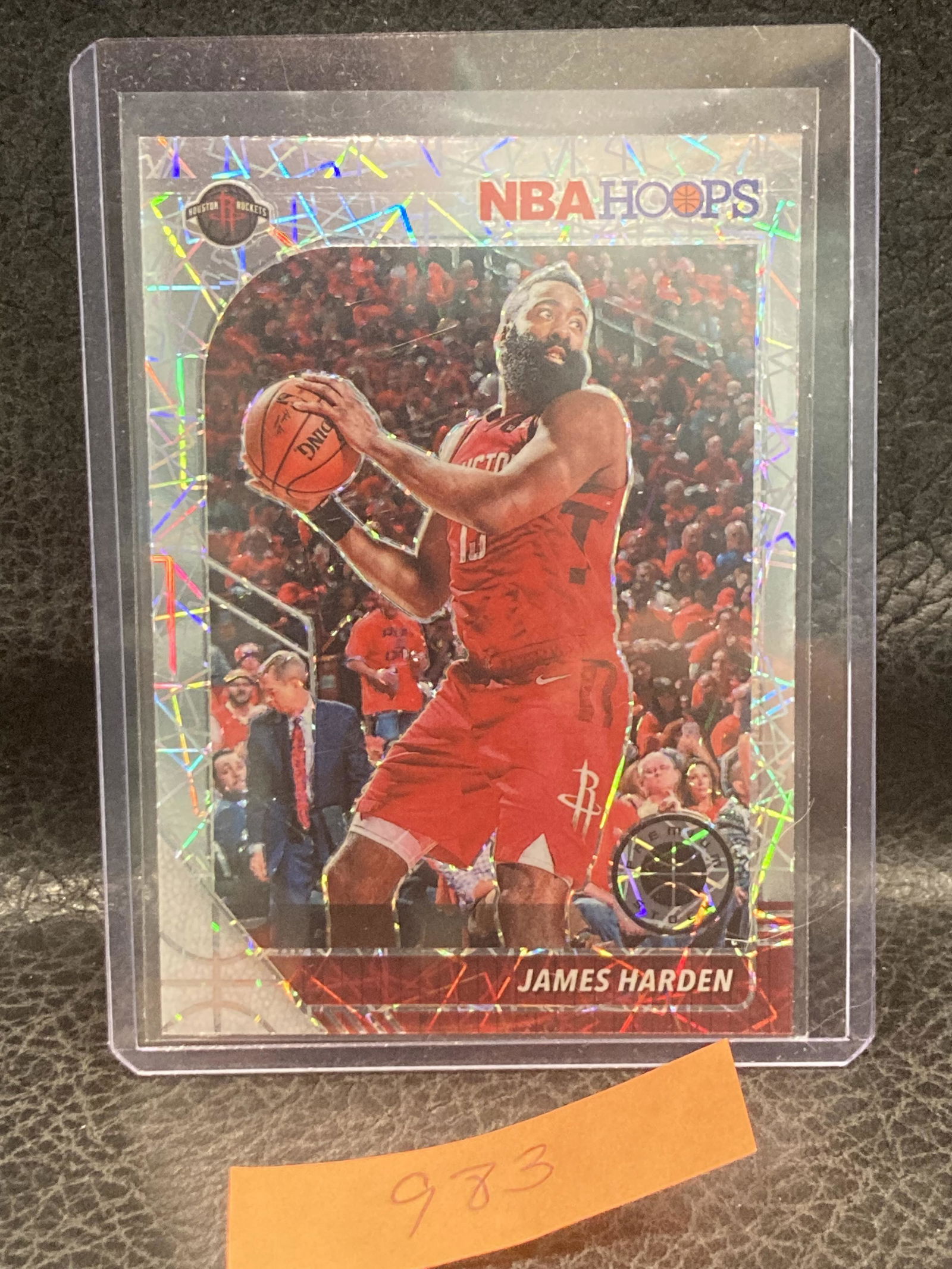 James Harden 2019-20 Nba Hoops Premium Stock Velocity Prizm (1 of 2)