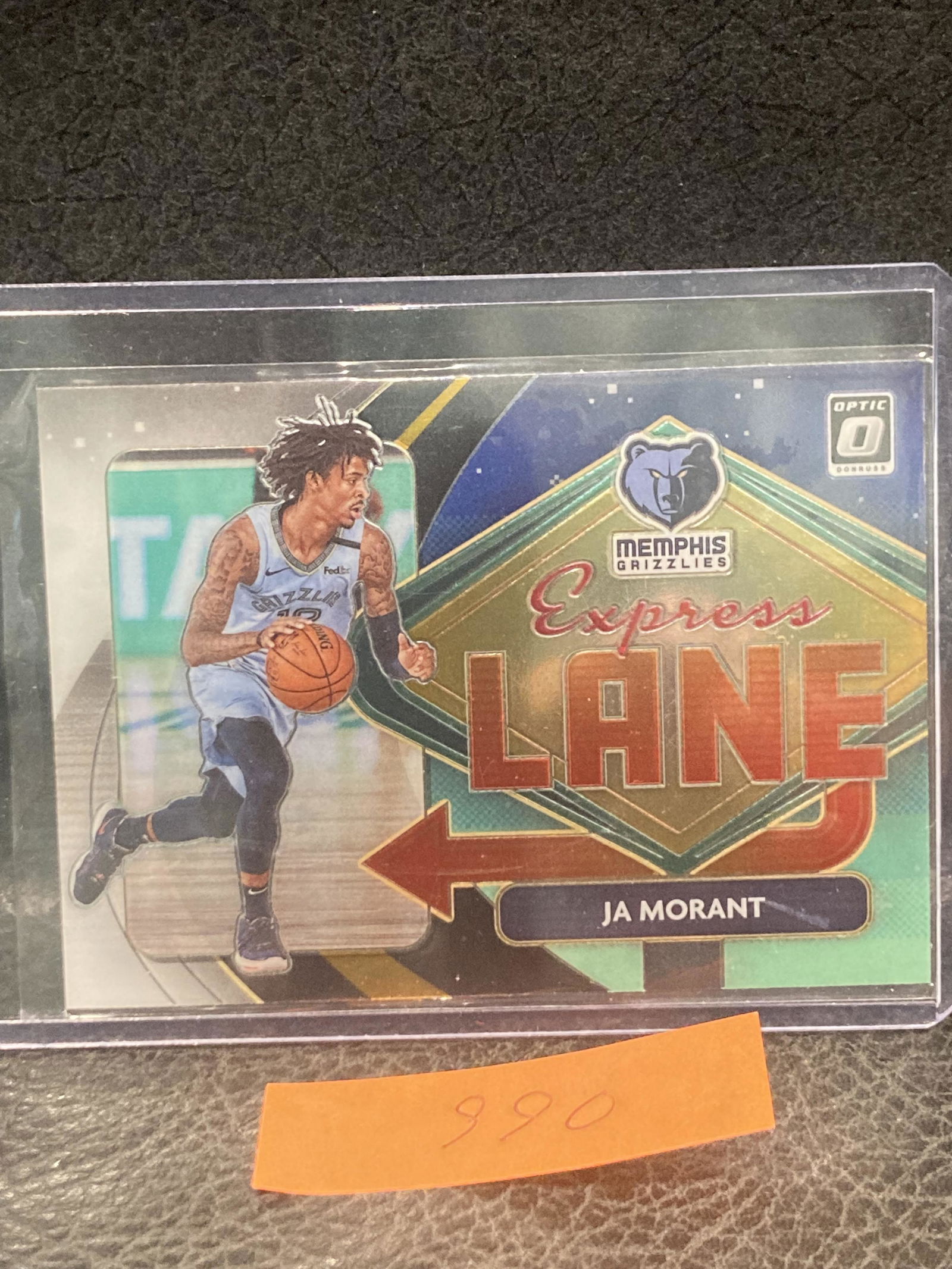 Ja Morant 2020-21 Donruss Optic Express Lane #1 Insert Grizzlies (1 of 2)