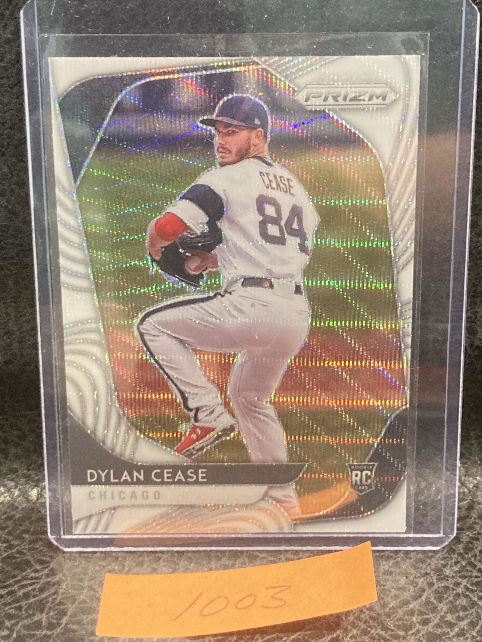 Dylan Cease 2020 Panini Prizm Rookie White Wave Prizm White Sox Sp (1 of 2)