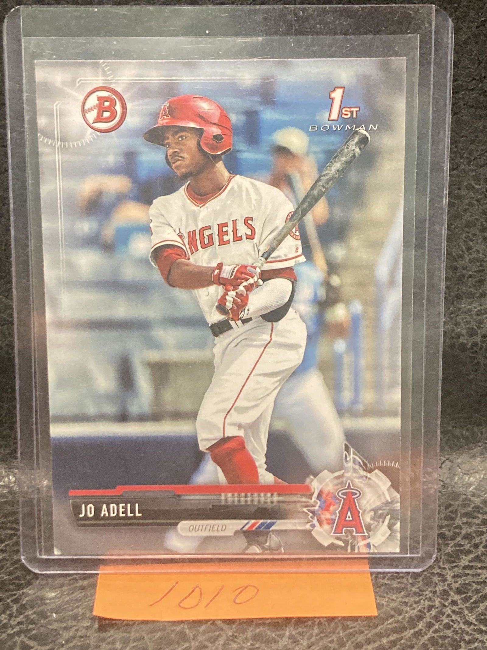 Jo Adell 2017 Bowman Draft 1st Rc Rookie Angels (1 of 2)