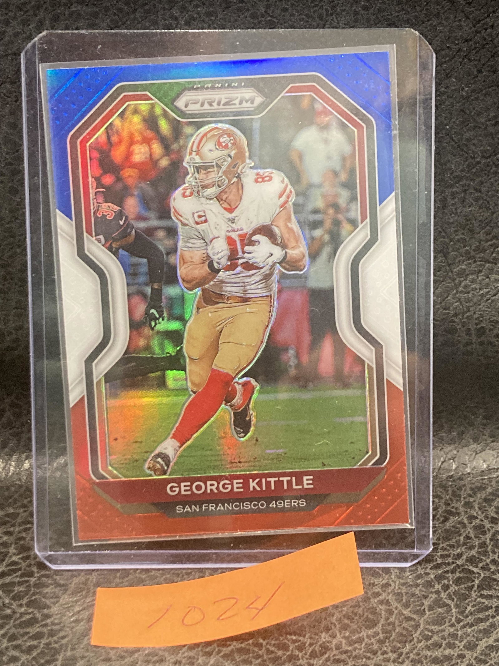George Kittle 2020 Prizm Redwhite Blue Prizm 49ers: George Kittle 2020 Prizm Redwhite Blue Prizm 49ers