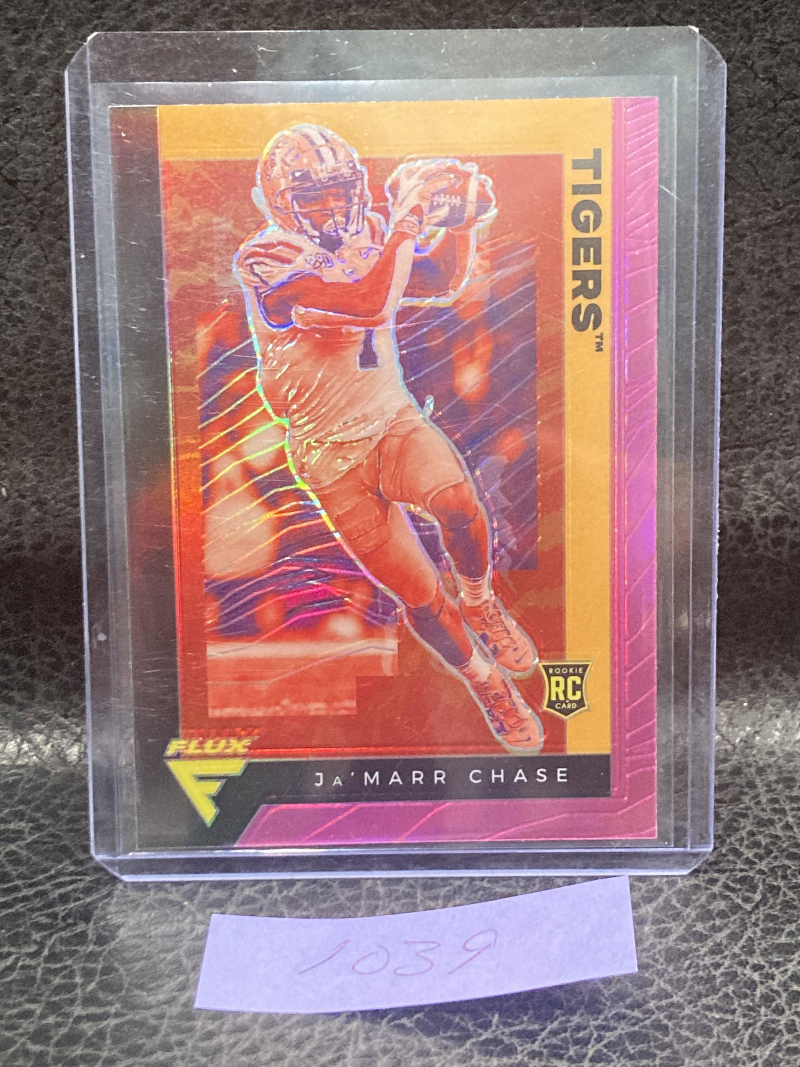 Jamarr Chase 2021 Panini Chronicles Flux Draft #236 Picks Pink Prizm: Jamarr Chase 2021 Panini Chronicles Flux Draft #236 Picks Pink Prizm